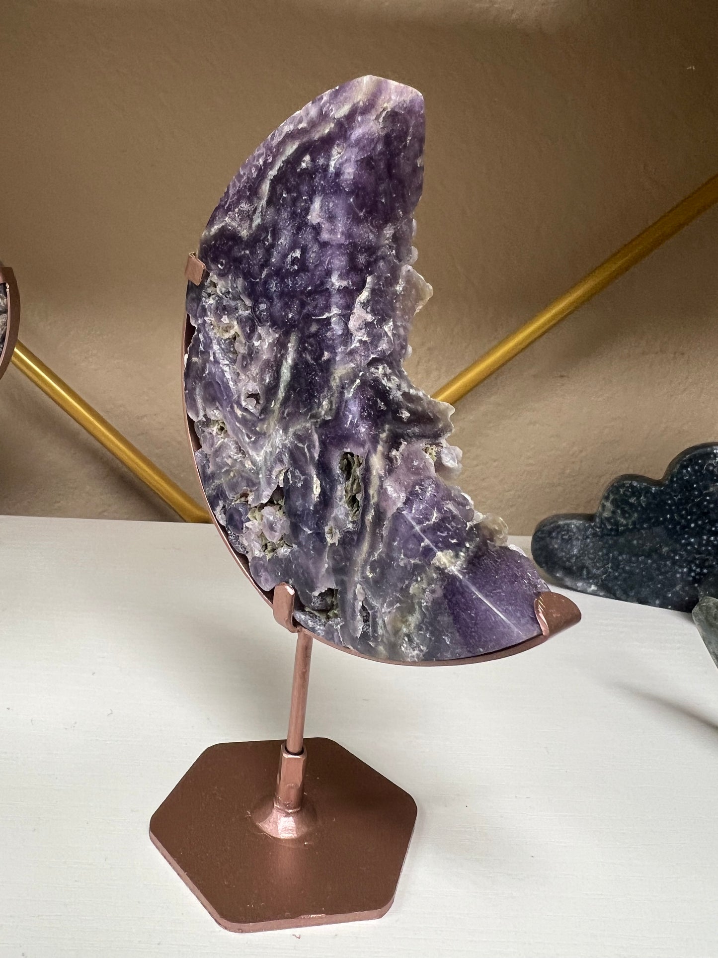 Grape Agate Moon