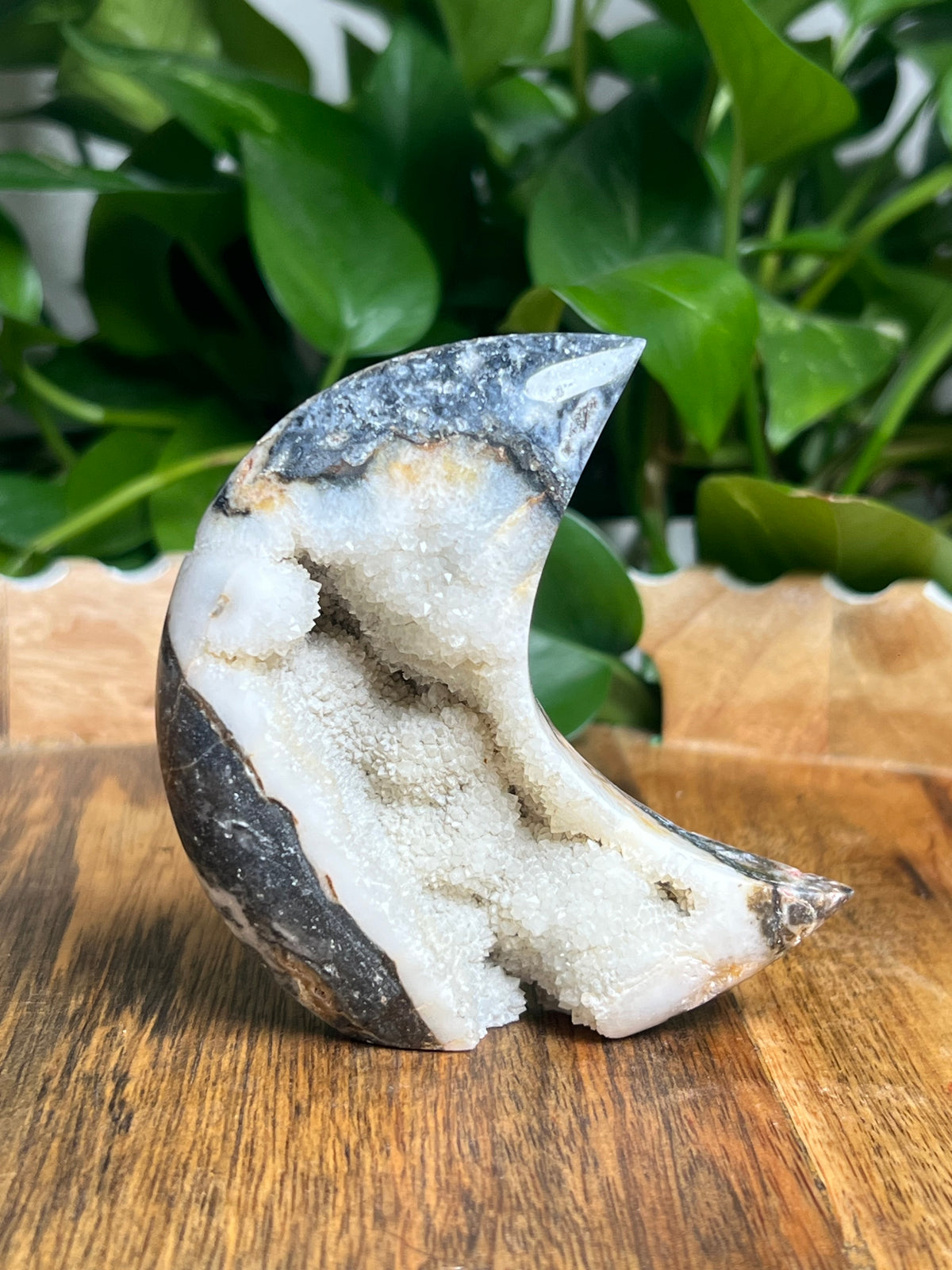 Sphalerite Self- Standing Moon: DF