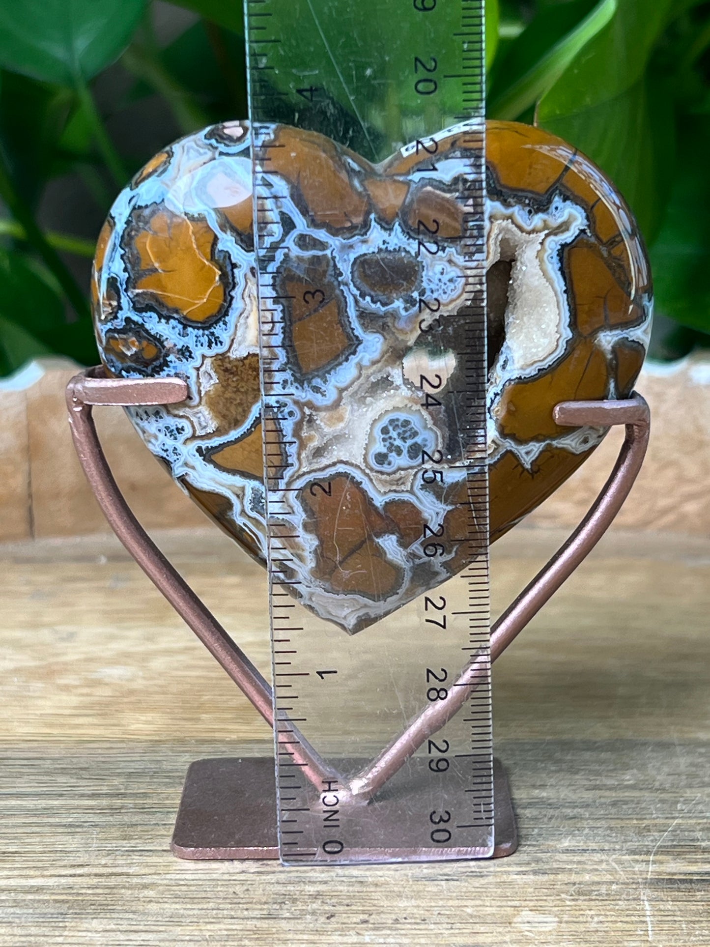 Brecciated Jasper Heart
