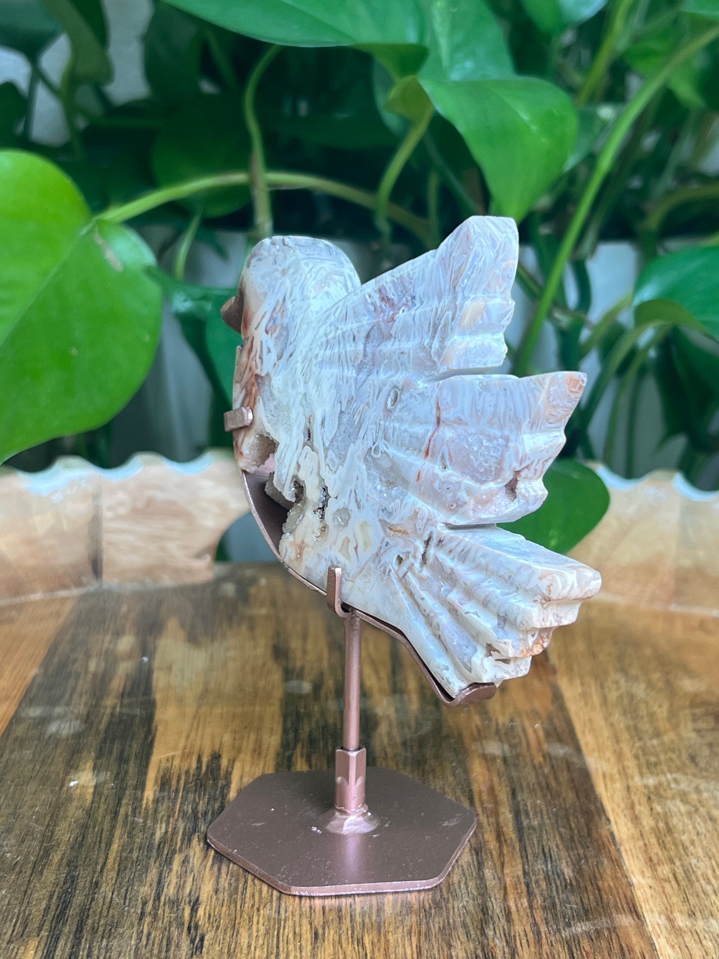 Tube Agate Bird: AC
