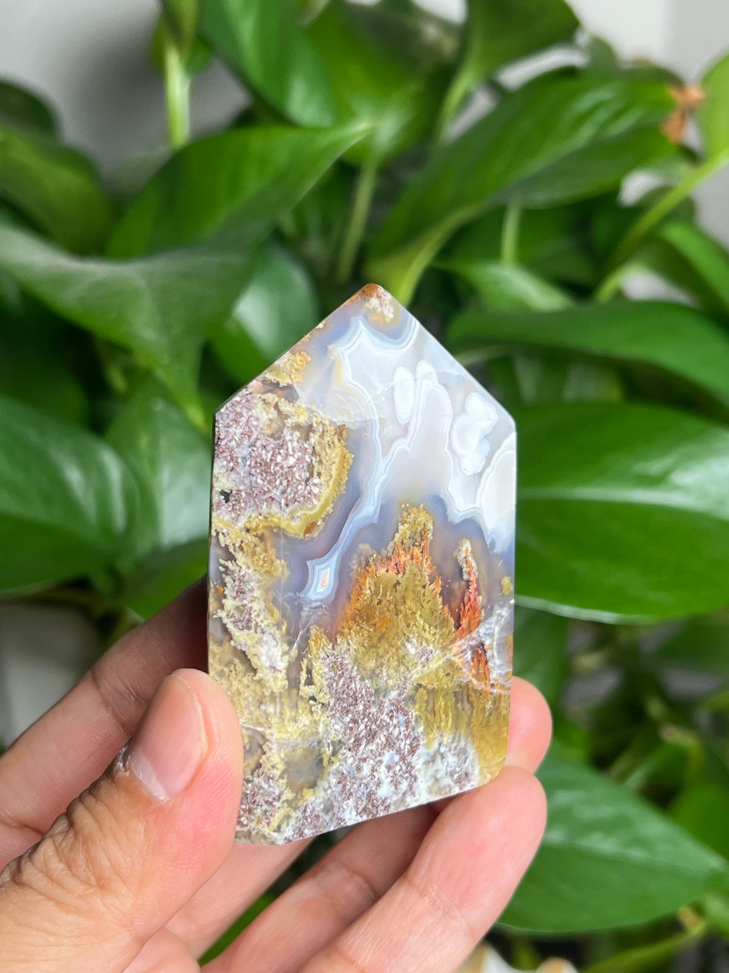 Scenic Moss Agate Flat Tower: RE
