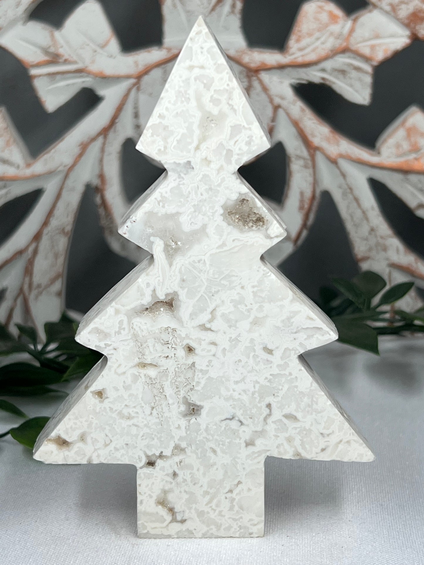 White Plume Agate Tree