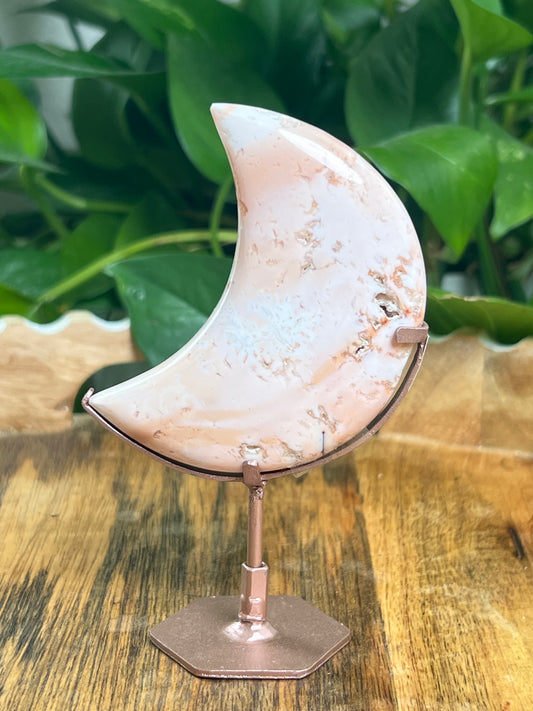Pink Carnelian Moon: RH