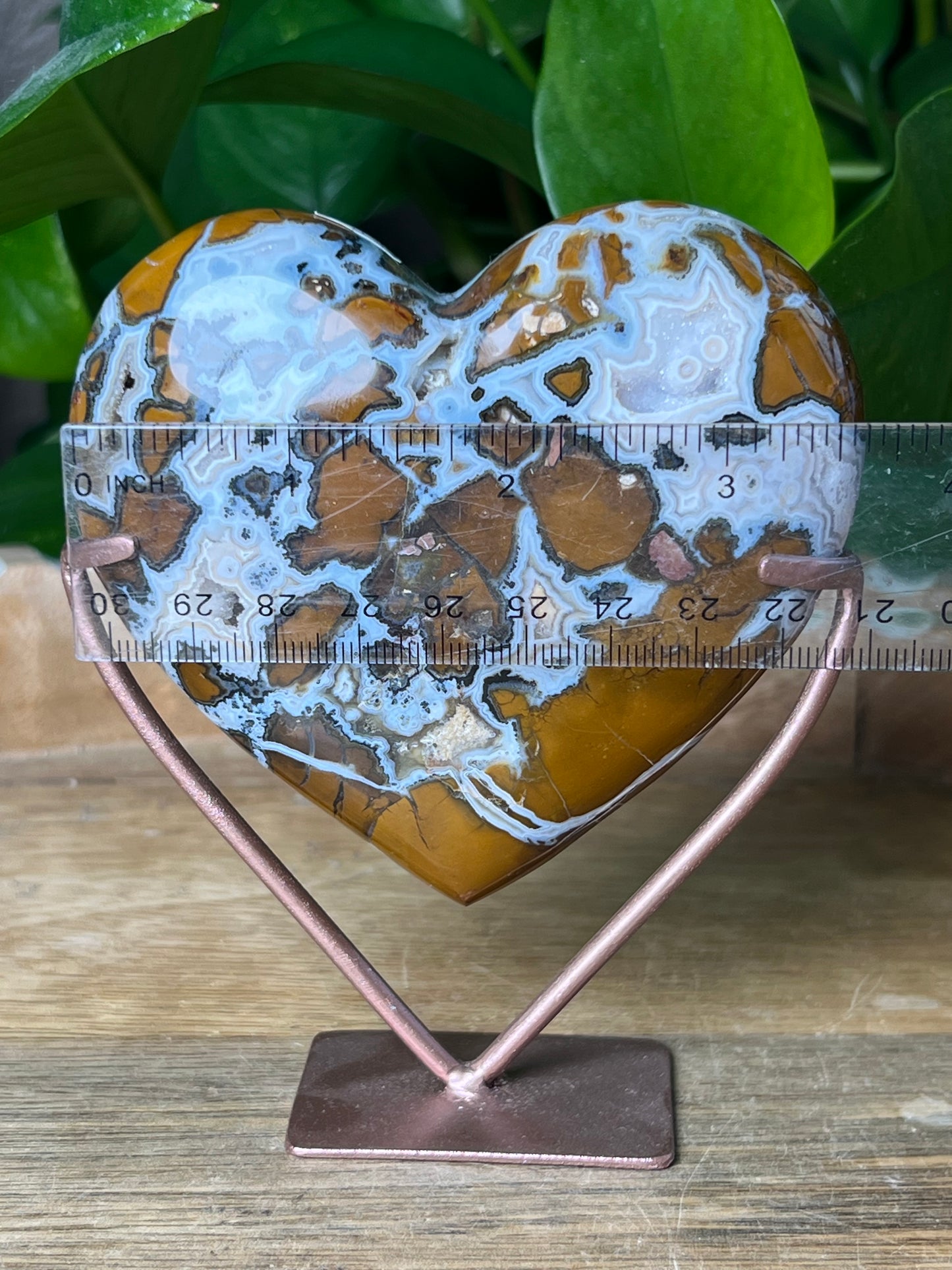 Brecciated Jasper Heart