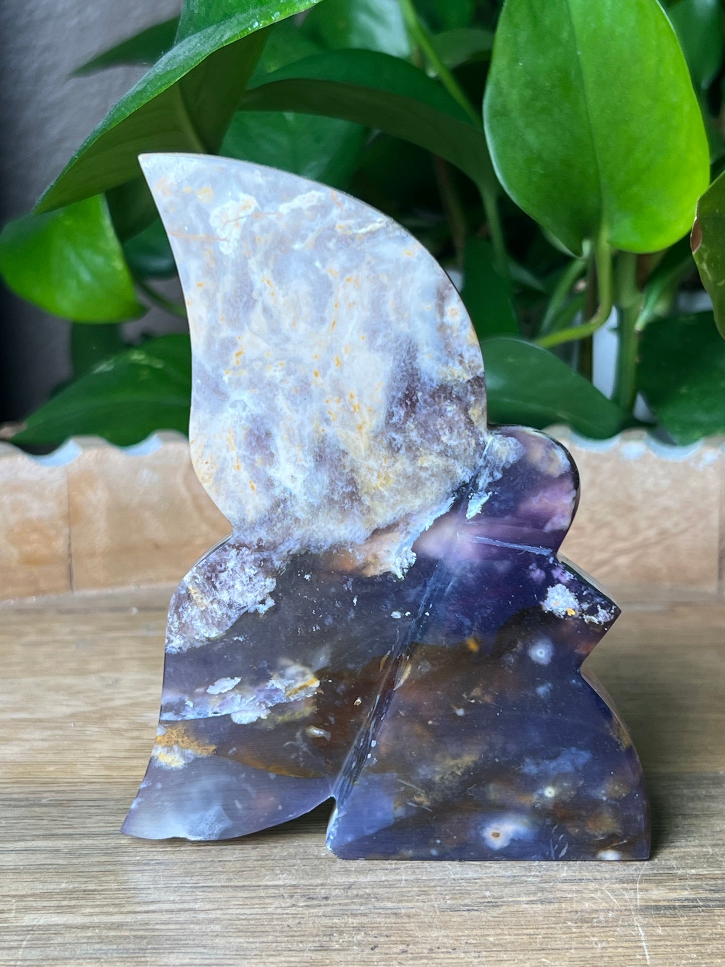 Purple Chalcedony Fairy
