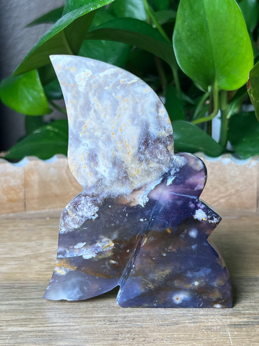 Purple Chalcedony Fairy