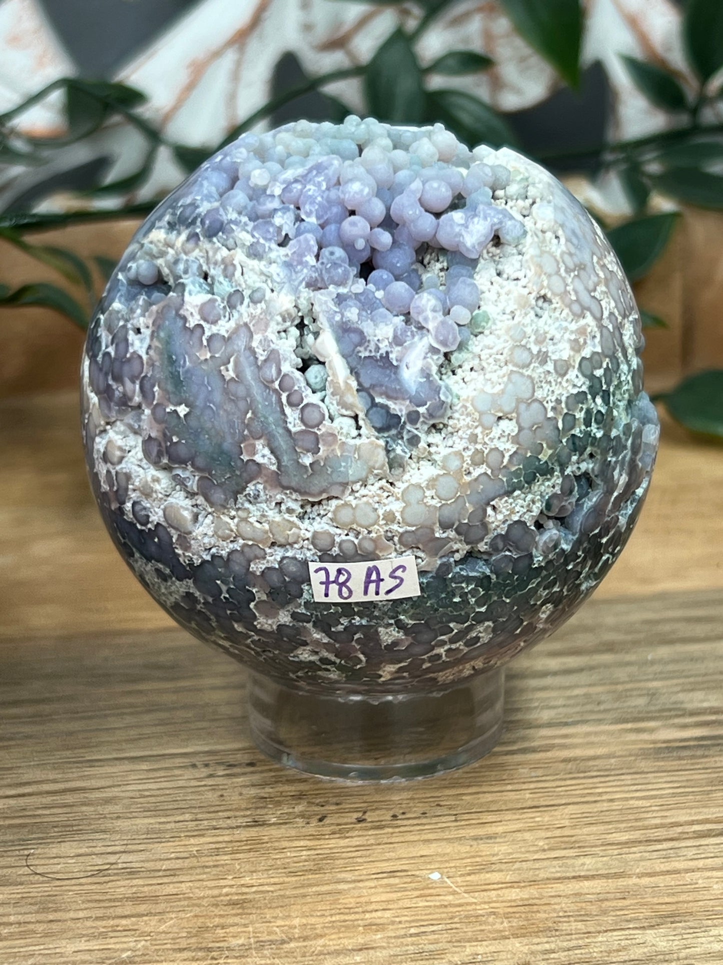 Grape Agate Sphere