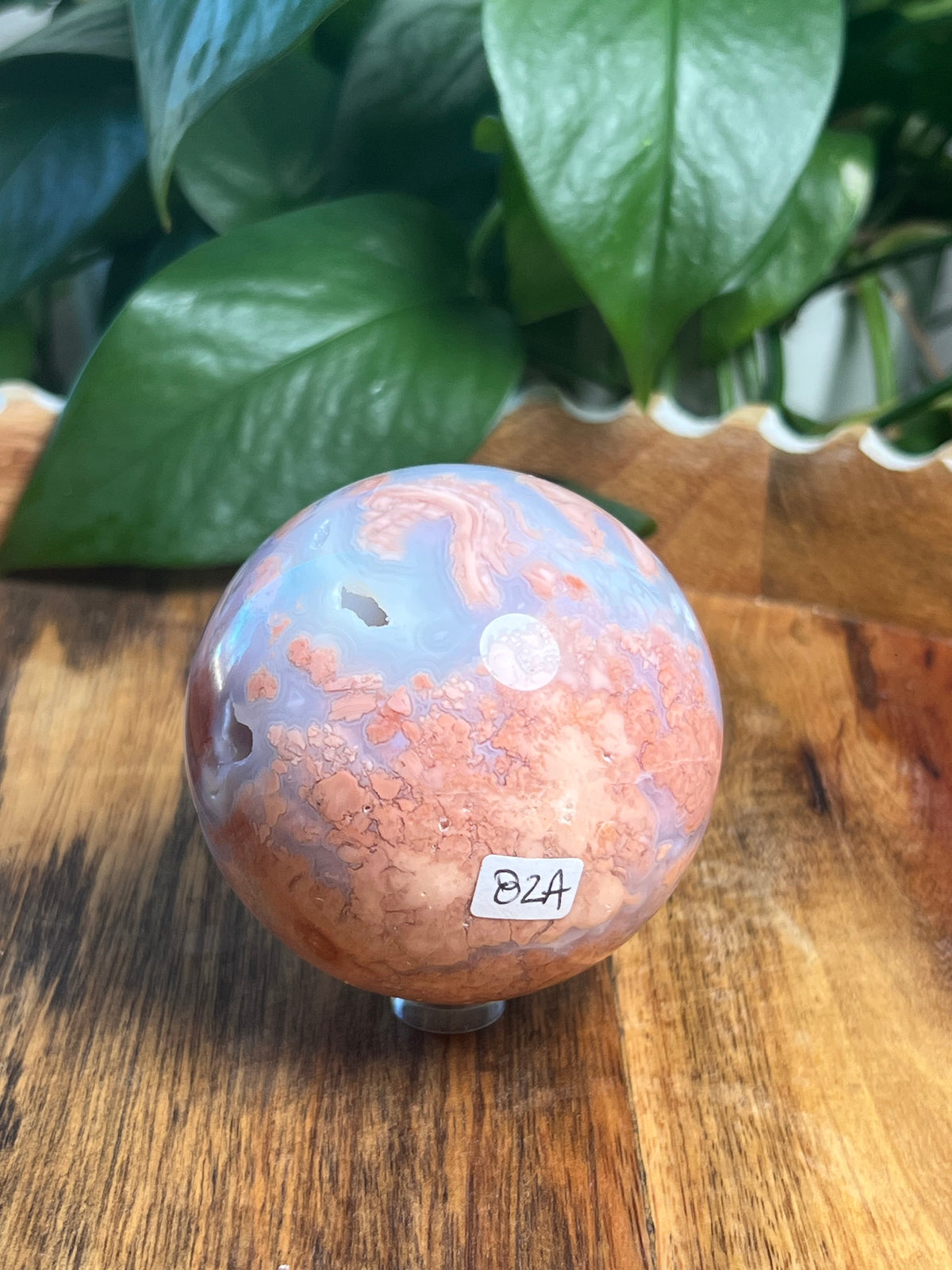 Brecciated Jasper Sphere: A