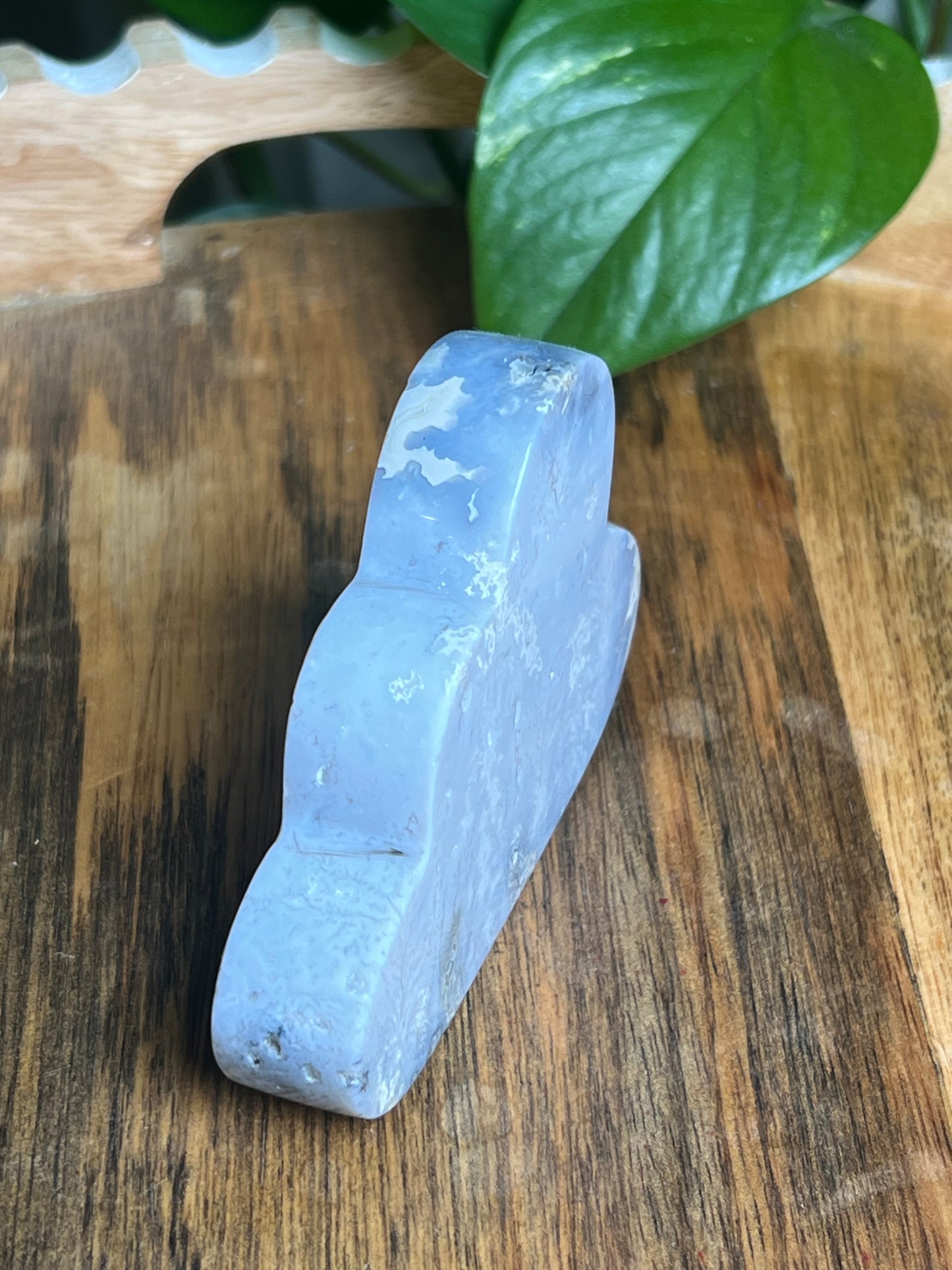 Blue Plume Agate Cloud: MS