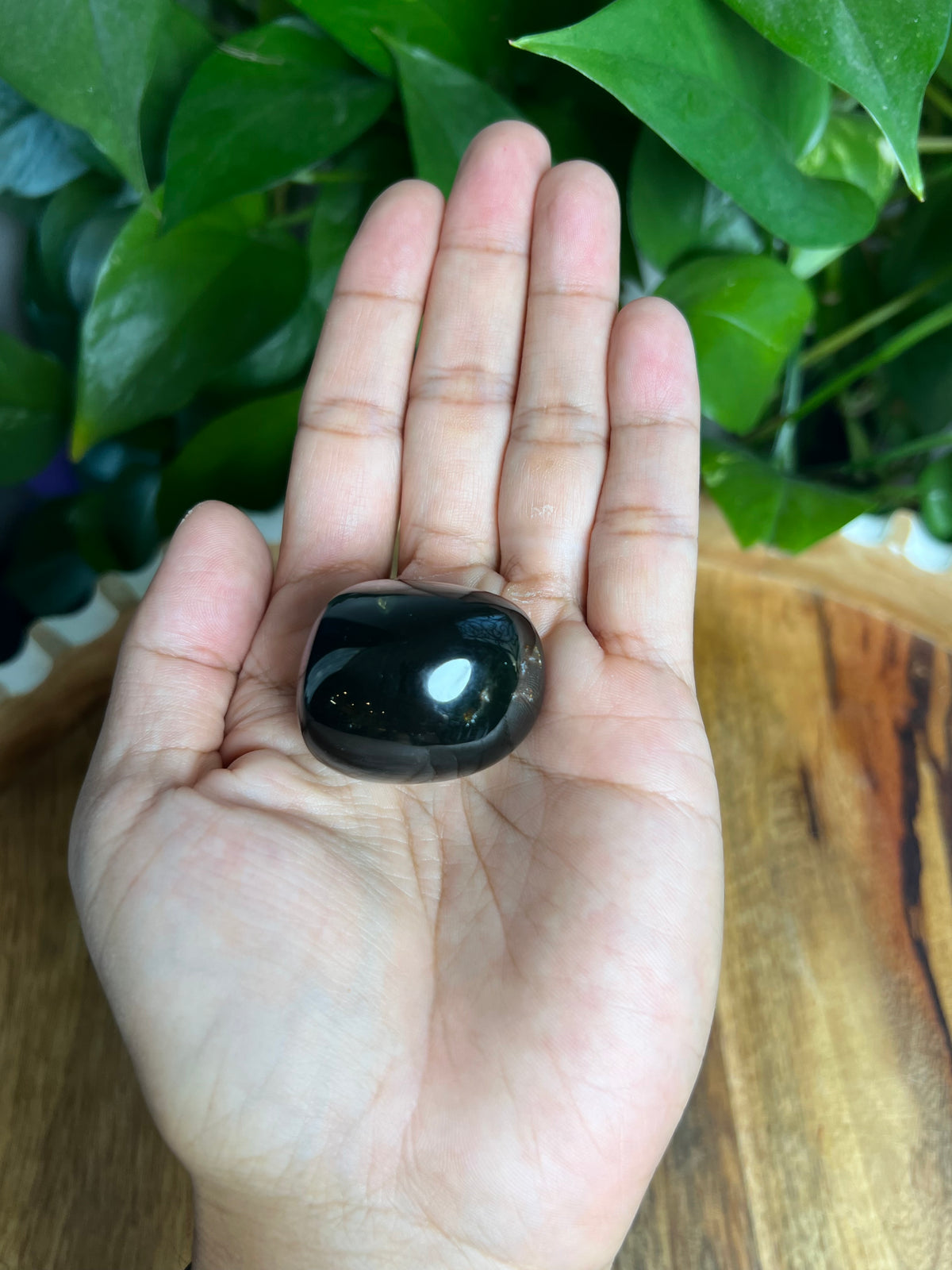 Blue Amber Tumbles
