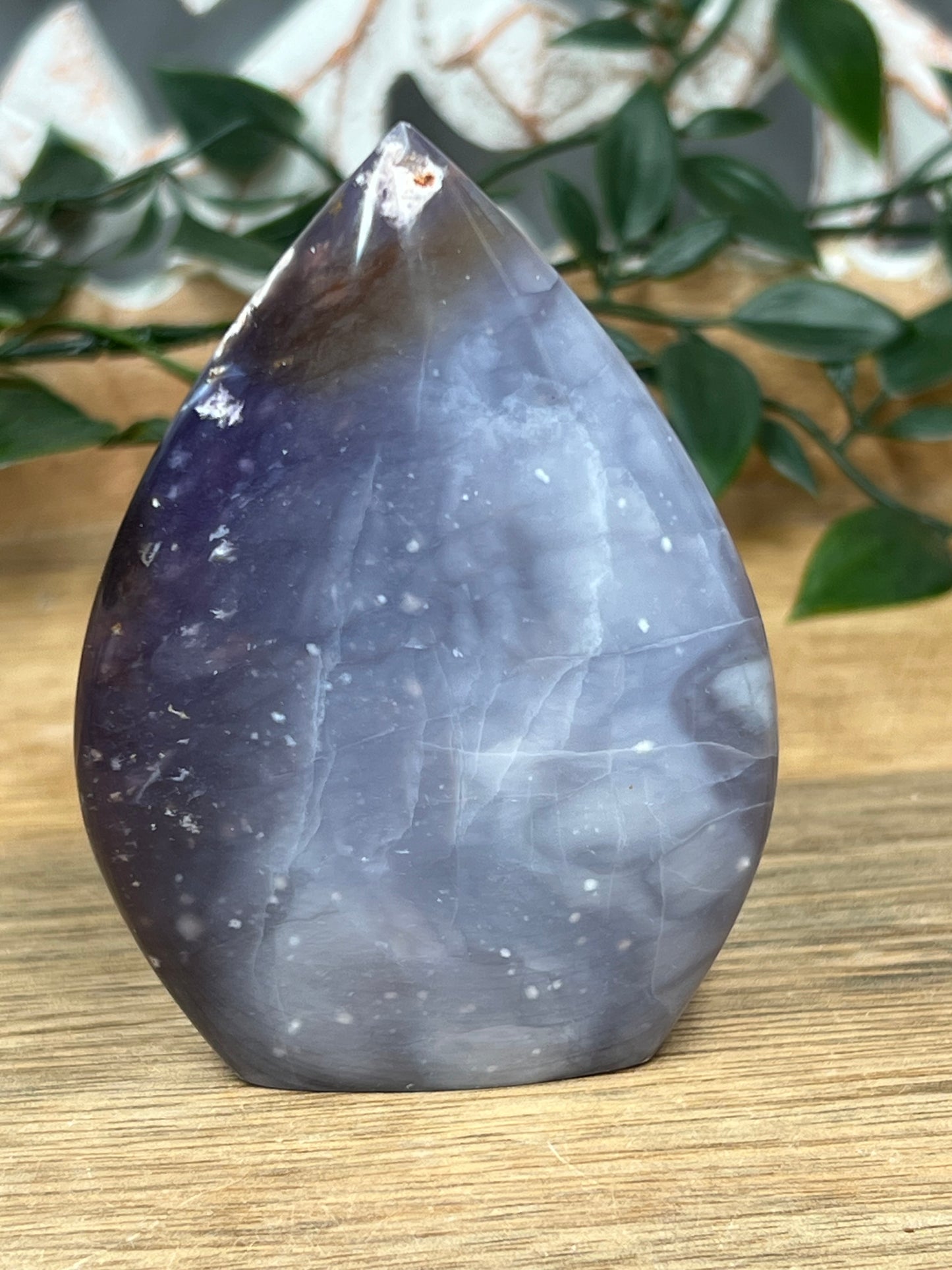 Purple Chalcedony Flame