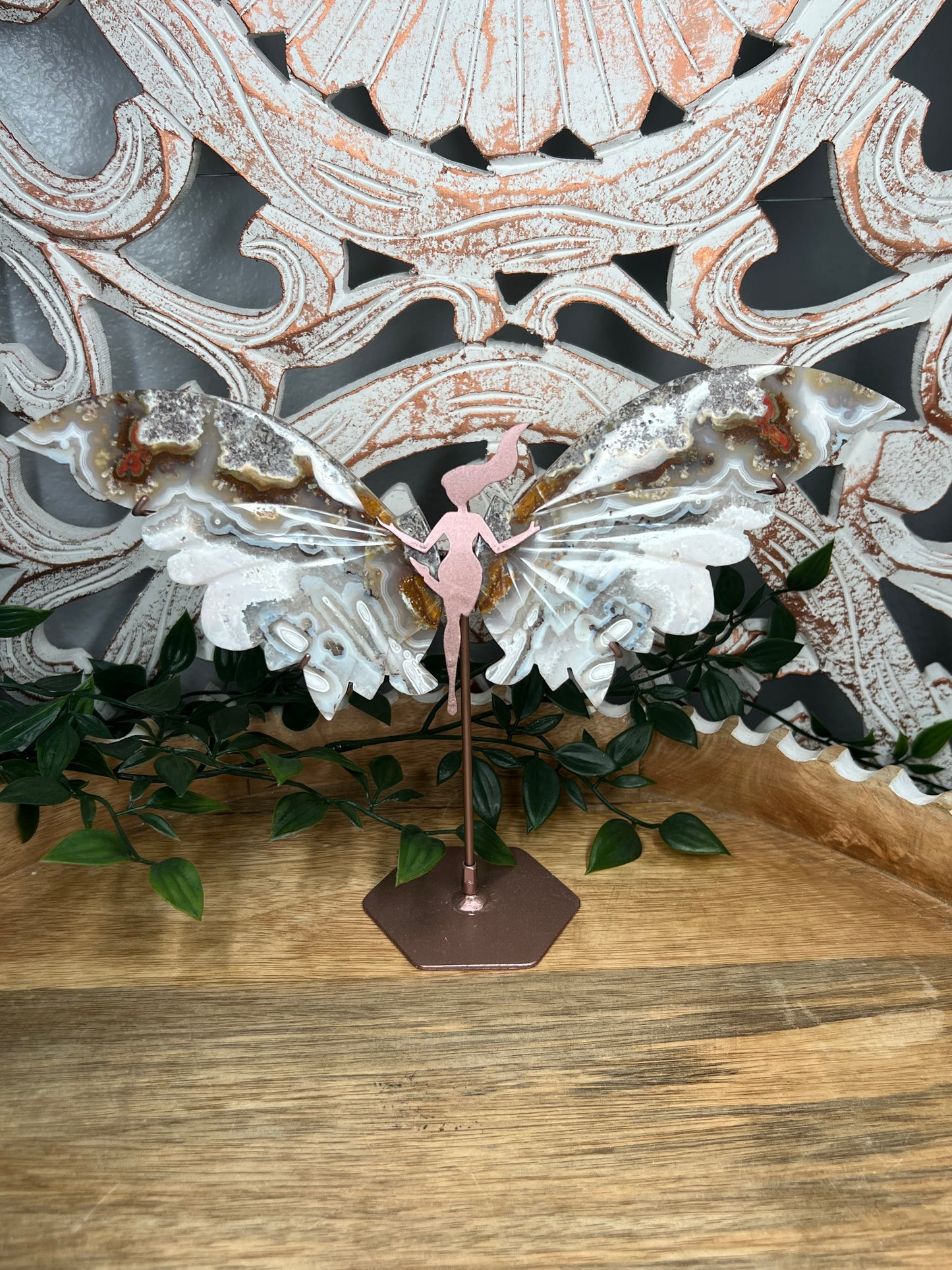 Scenic Moss Agate Wings