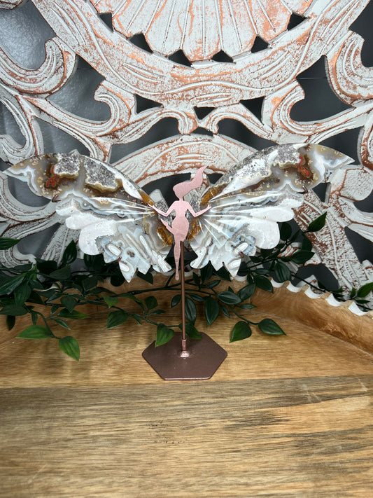 Scenic Moss Agate Wings