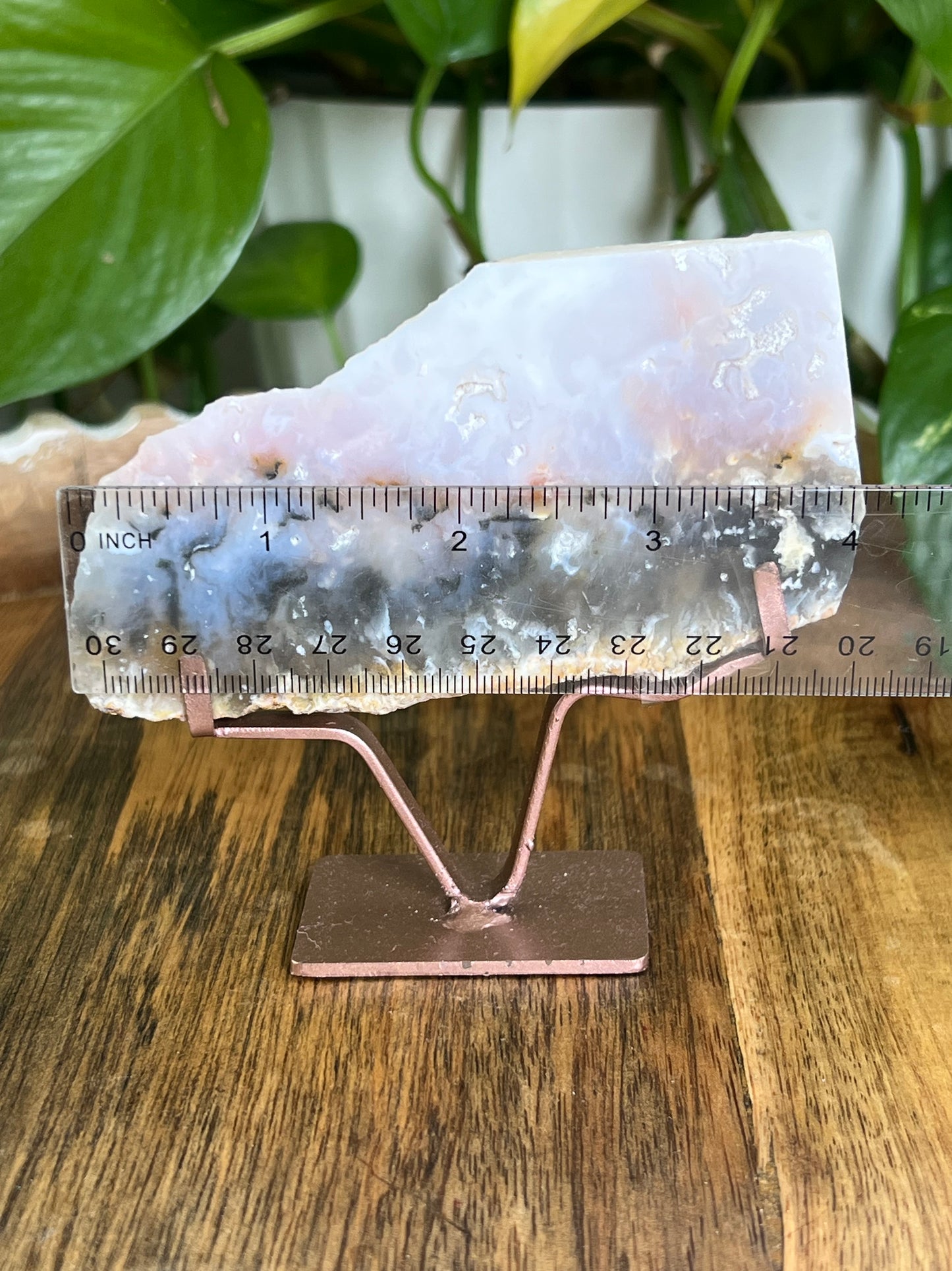 Rainbow Plume Agate Slab AC