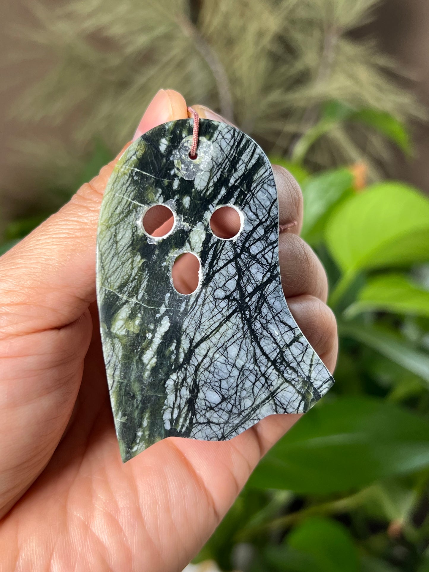 Idocrase Ghost Ornament