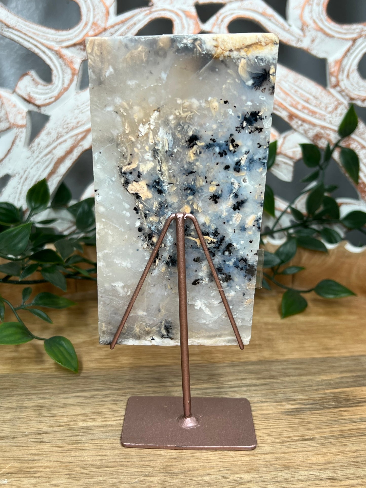 Dendritic Tiger Agate Slab