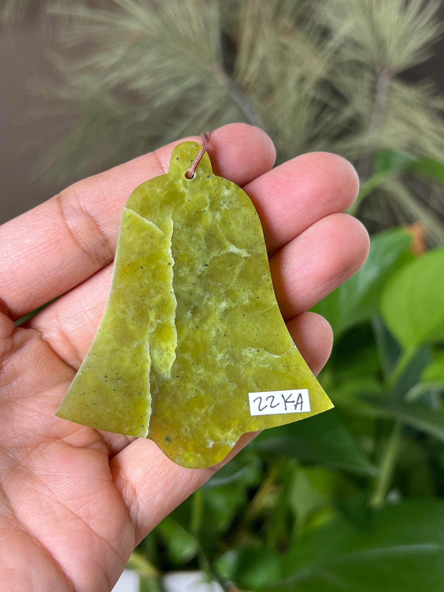 Idocrase Bell Ornament