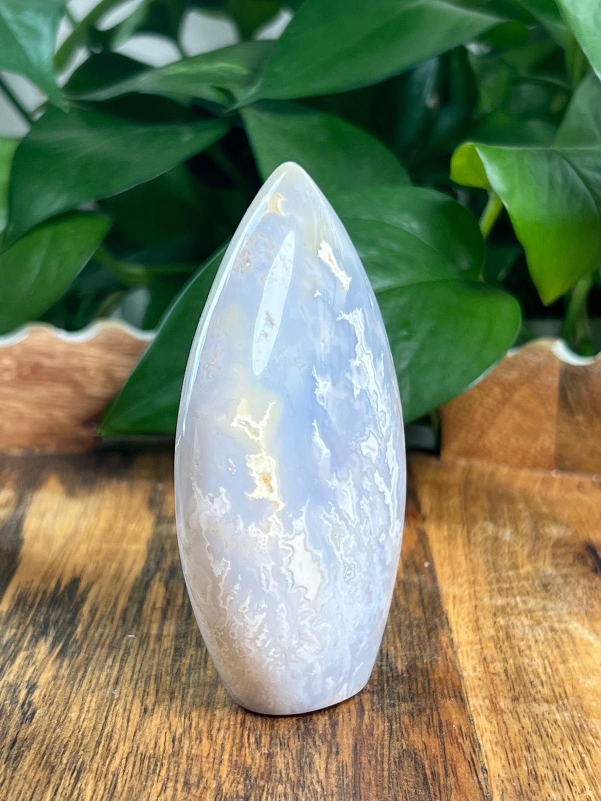 Winter Plume Agate Flame: PA