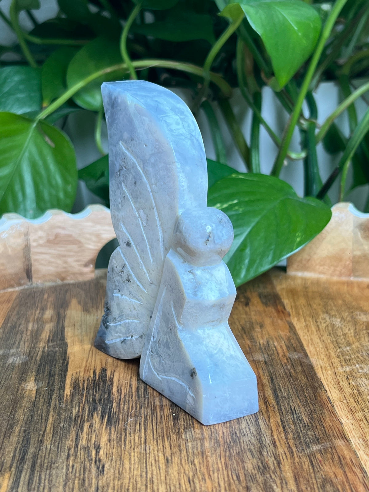 Blue Plume Agate Fairy: D