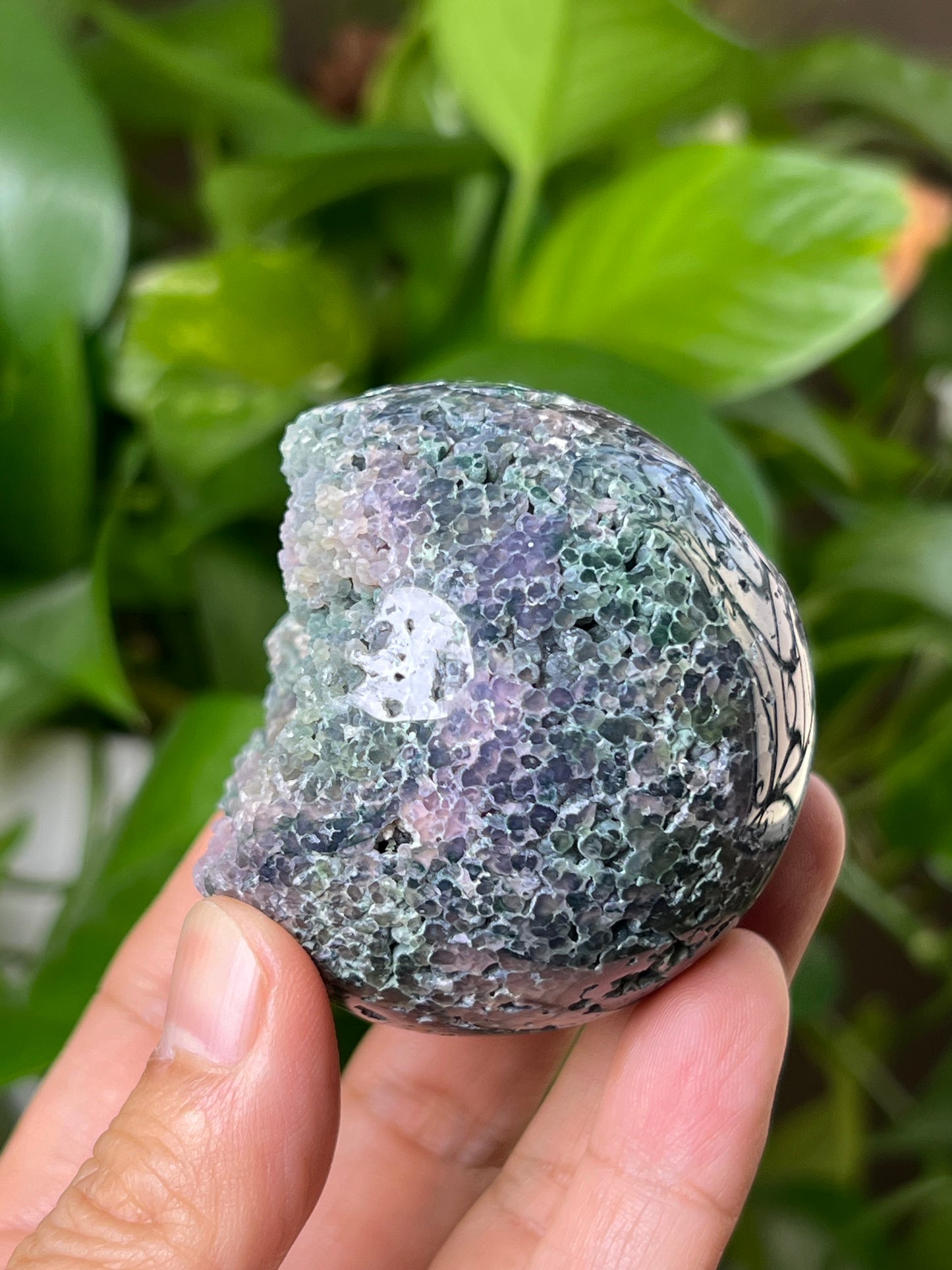 Grape Agate Sphere