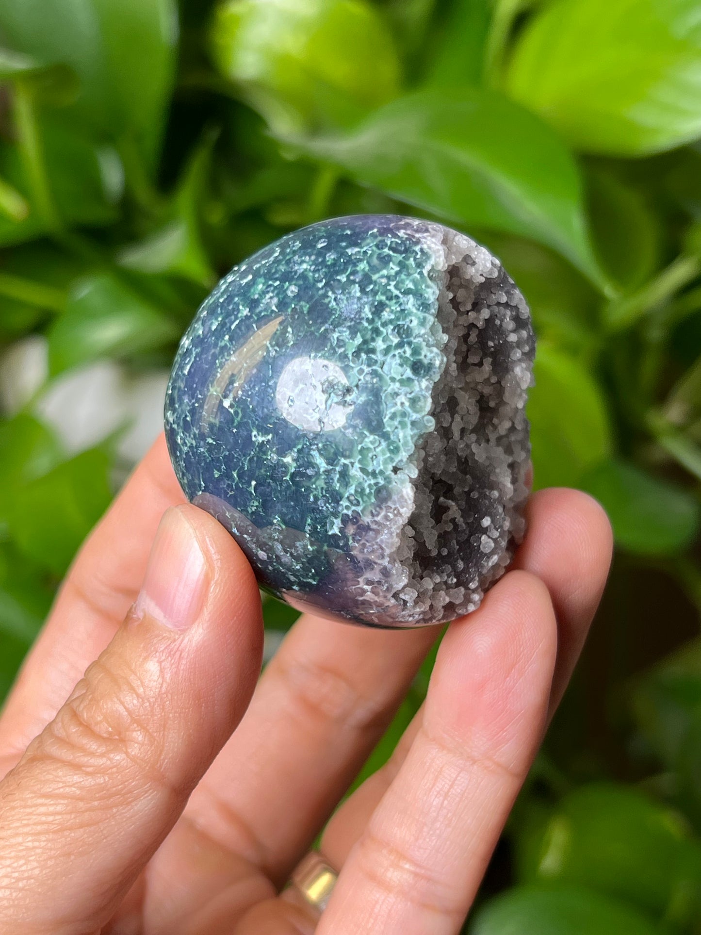 Grape Agate Sphere