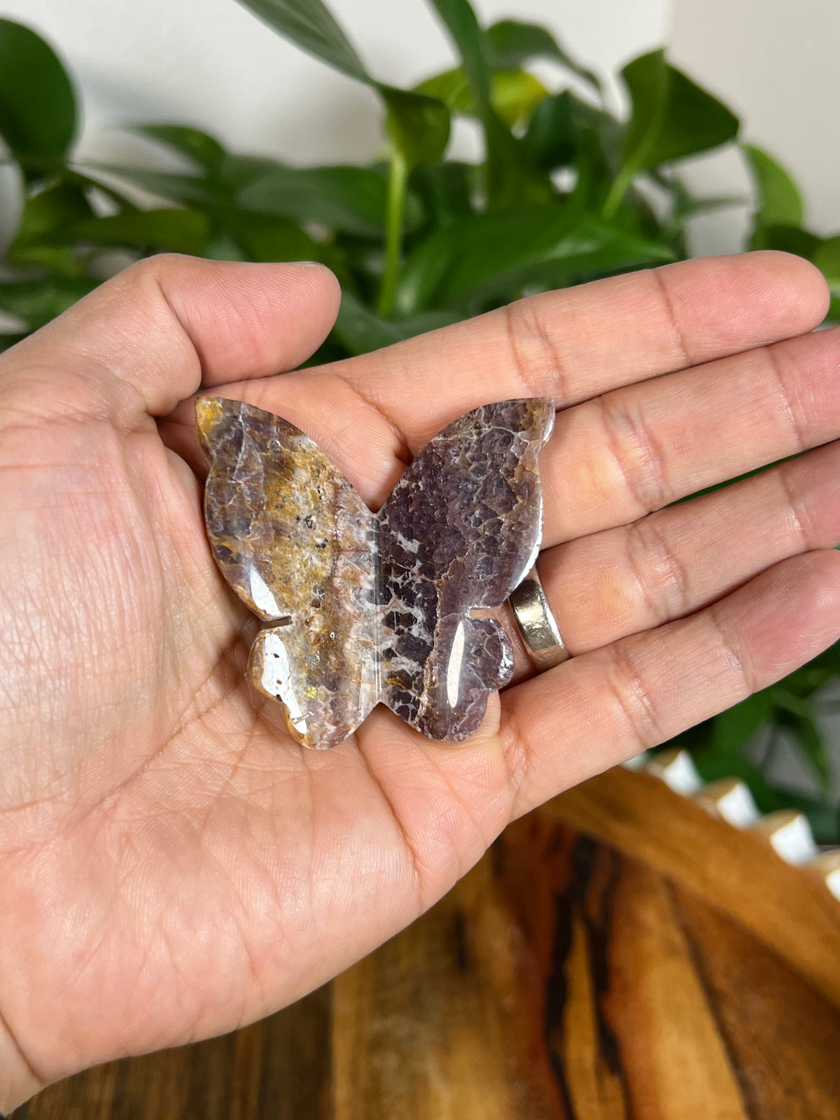 Indonesian Amethyst 3D Butterflies