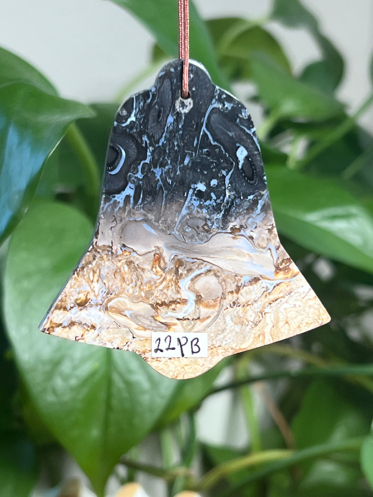 Palm Root Bell Ornaments