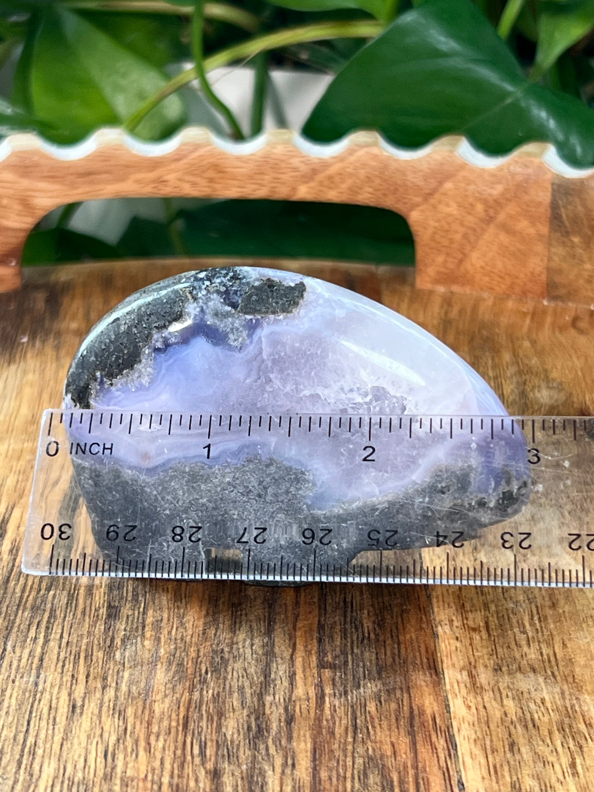 Green Moss Agate + Purple Chalcedony Bears