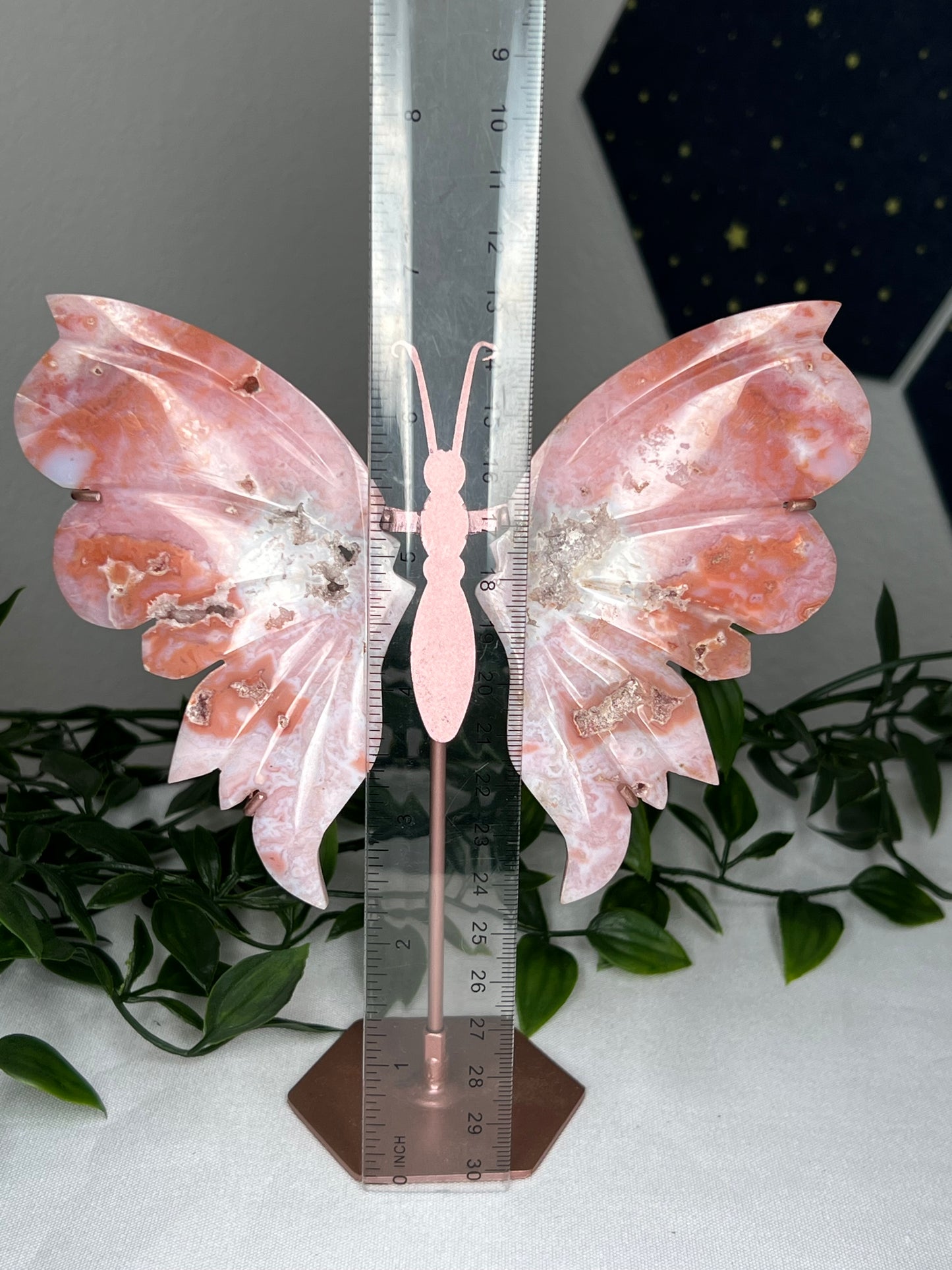 Pink Carnelian Wings