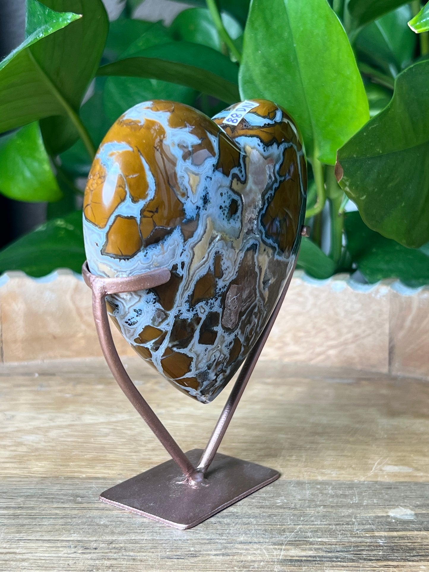Brecciated Jasper Heart