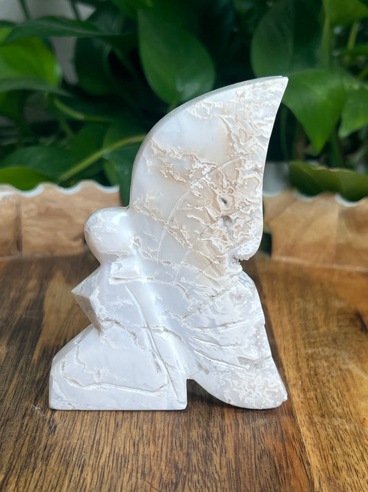 White Plume Agate Fairy: VB