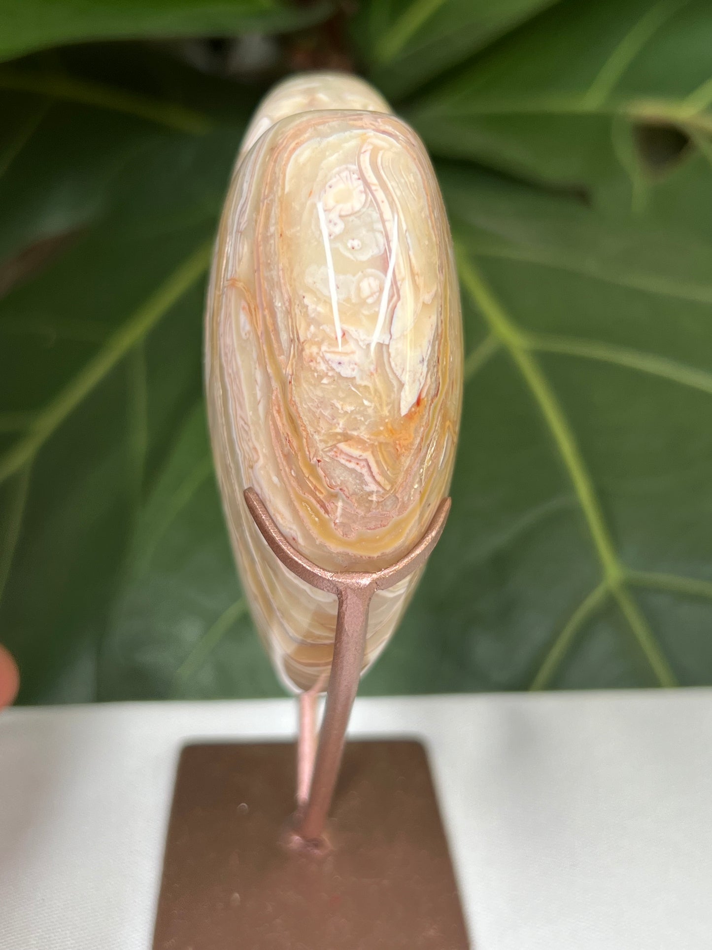 Crazy Lace Agate Heart