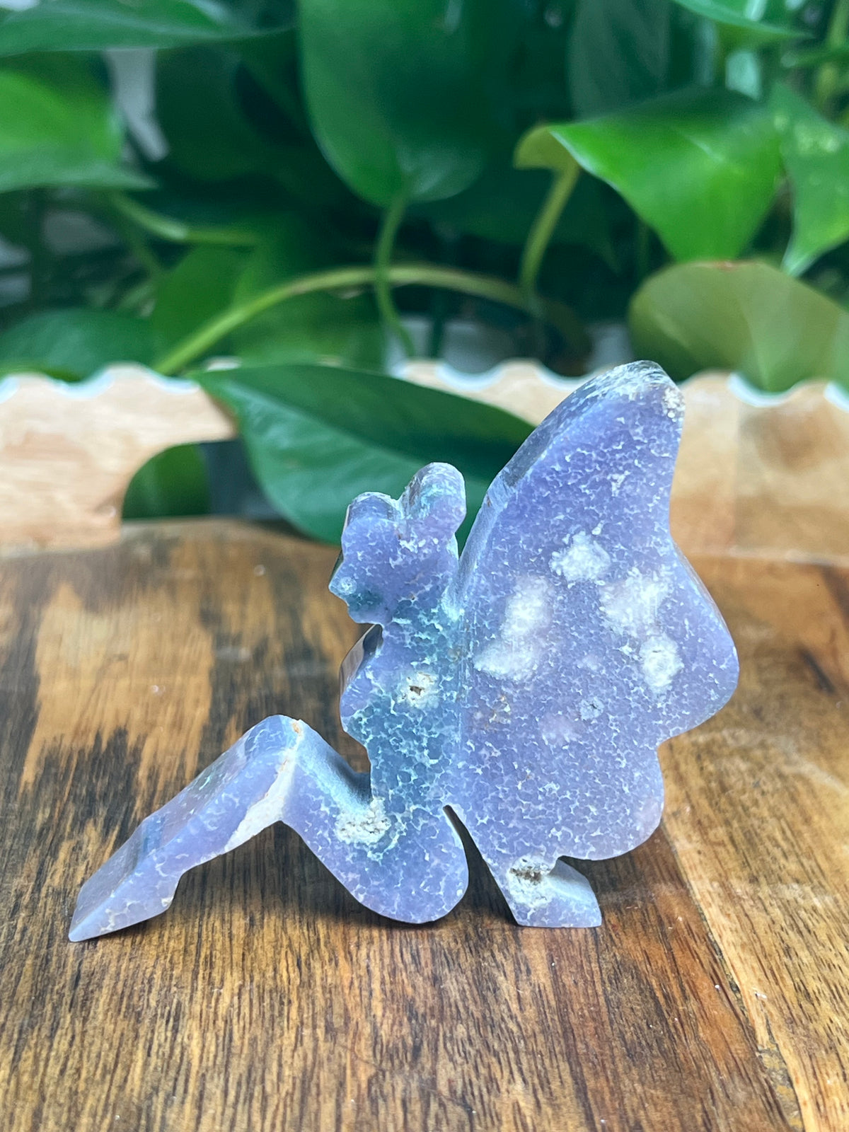 Grape Agate Pixie Fairy: H