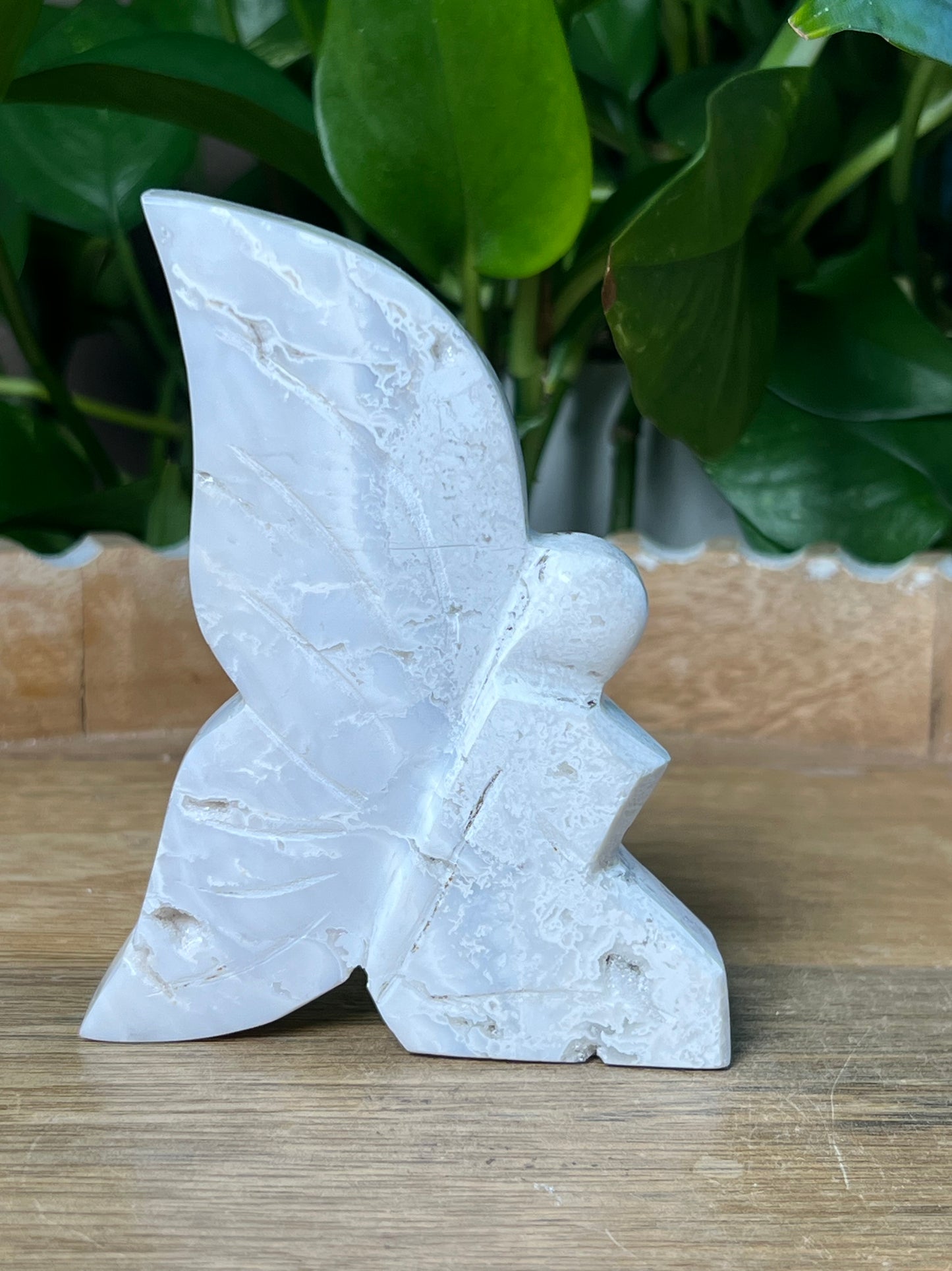 White Plume Agate Fairy