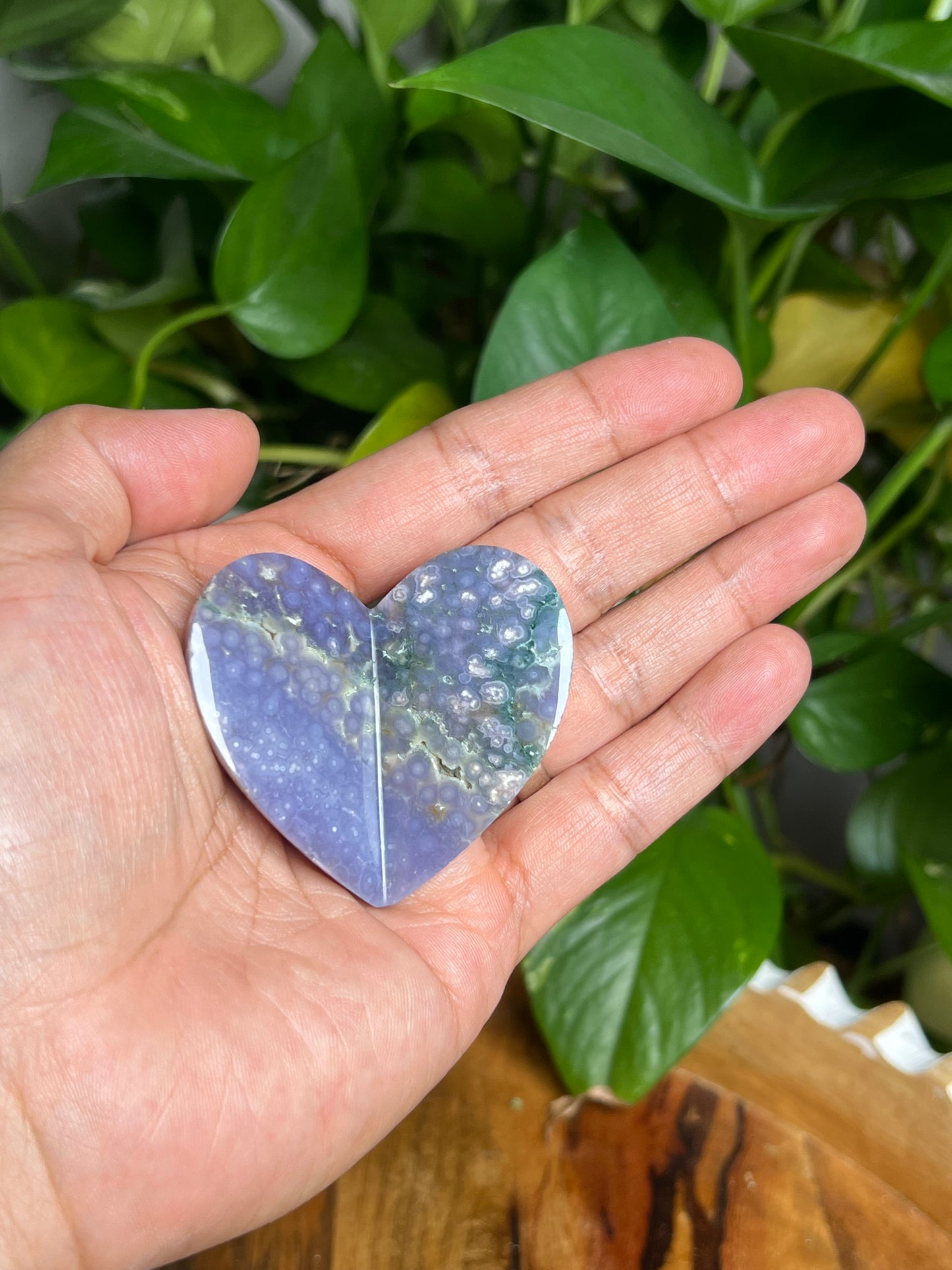 Grape Agate 3D Butterfly BH
