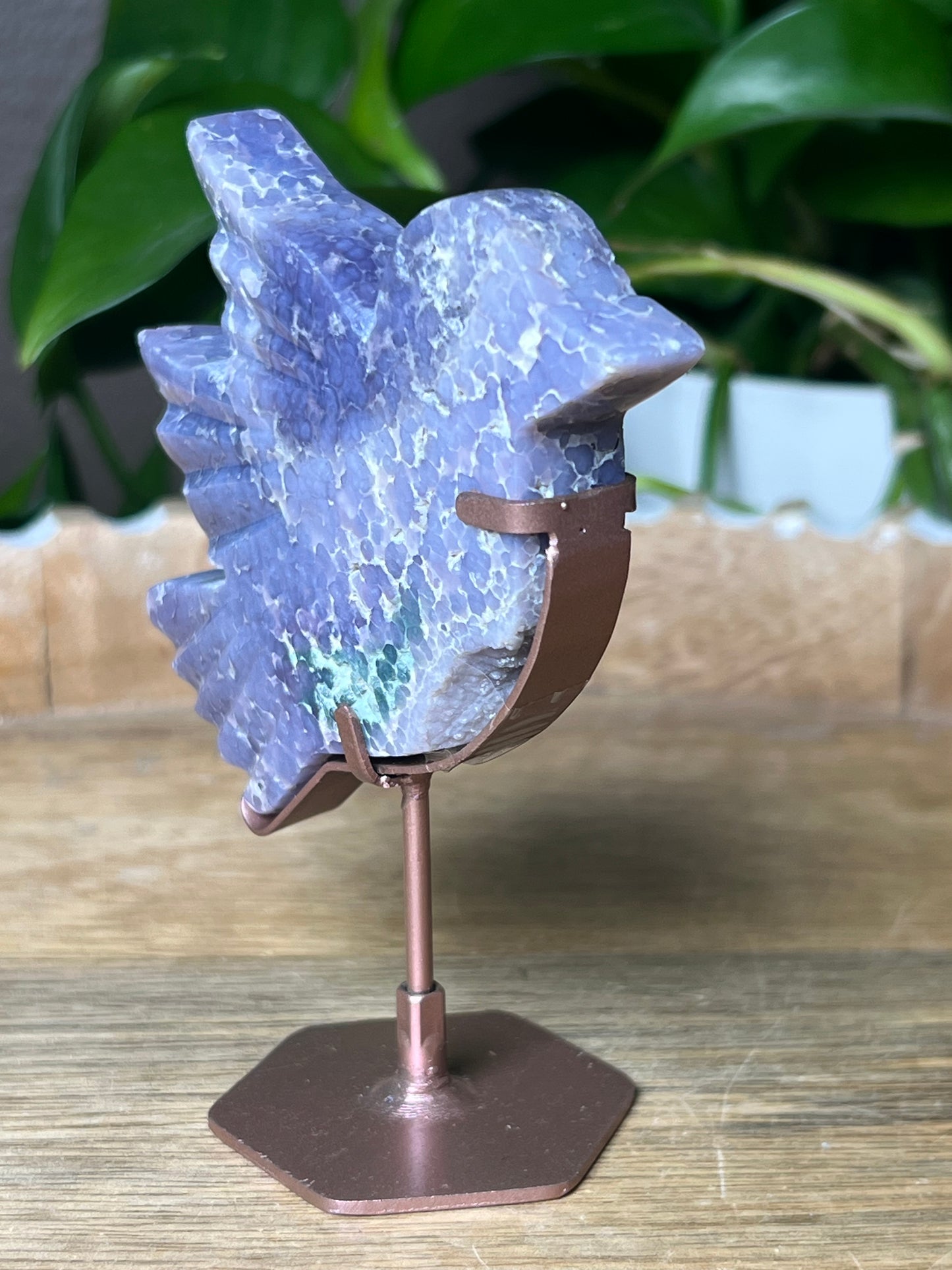 Grape Agate Bird