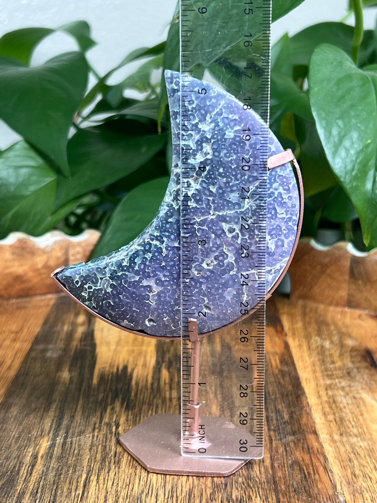 Grape Agate Moon: TQ