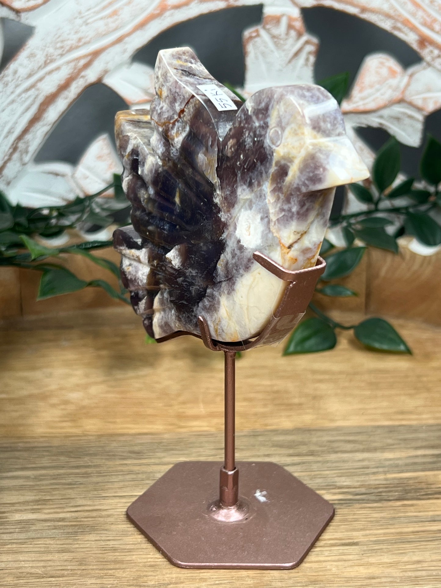 Purple Chalcedony Bird