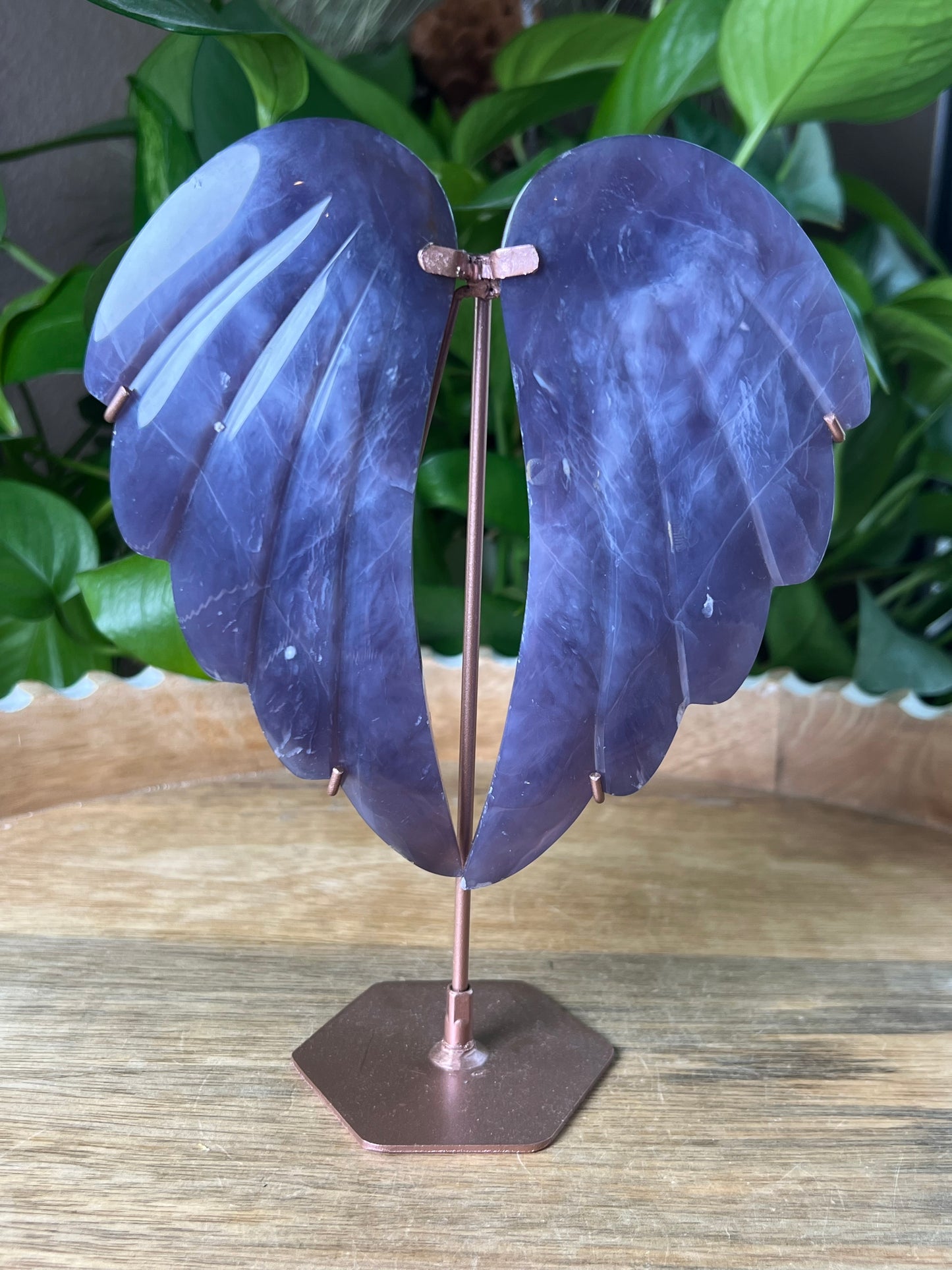Purple Chalcedony Wings