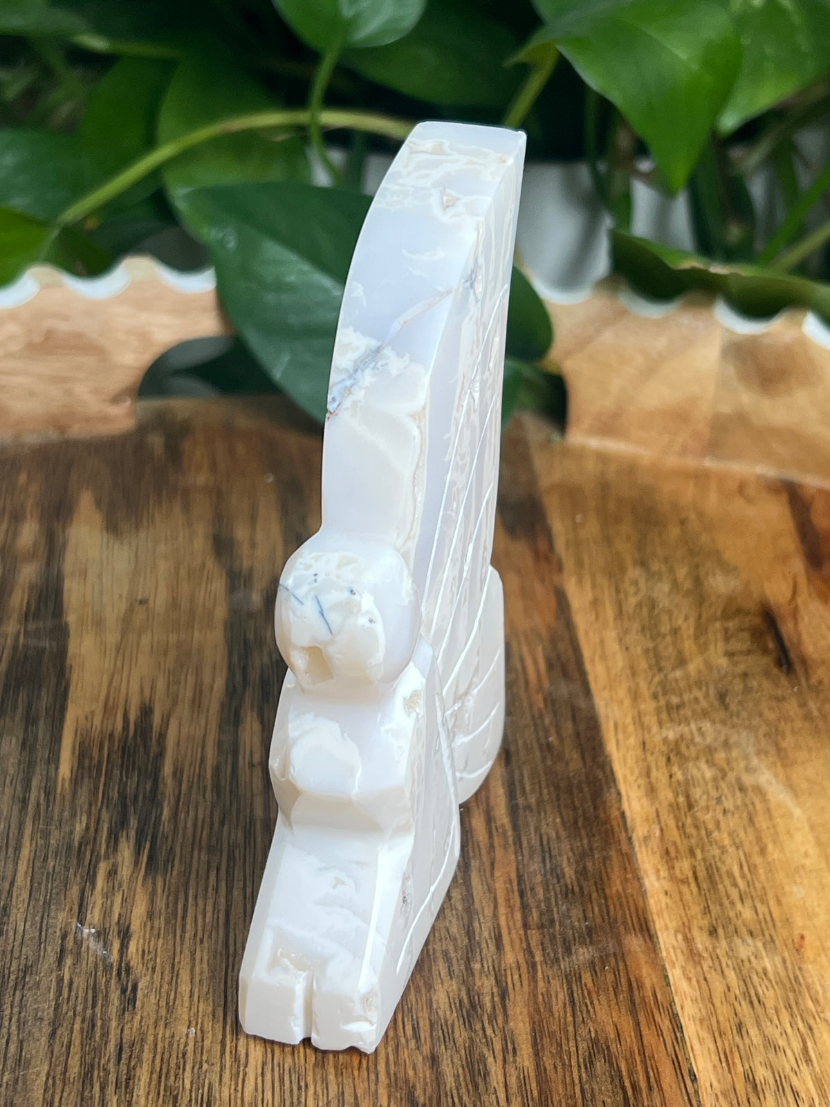 White Plume Agate Fairy: VK