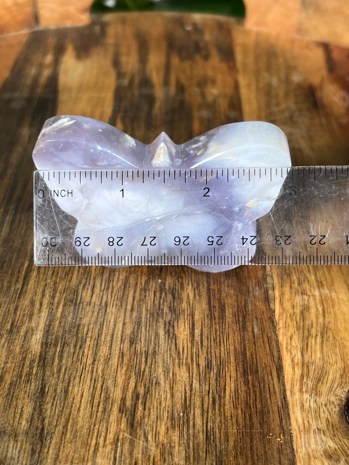 Purple Chalcedony Butterflies