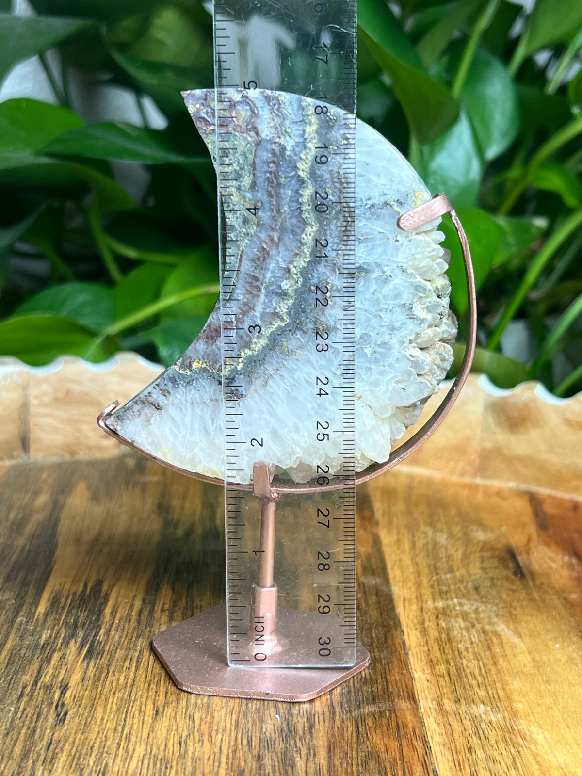 Amethyst Agate Moon: DK
