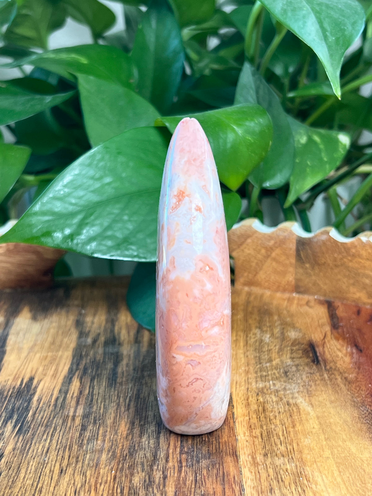 Pink Carnelian Flame: KB