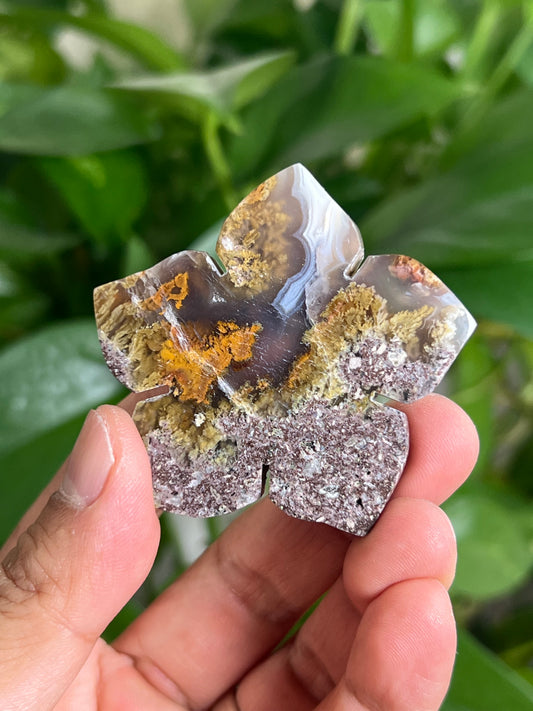 Scenic Moss Agate Flower: NG