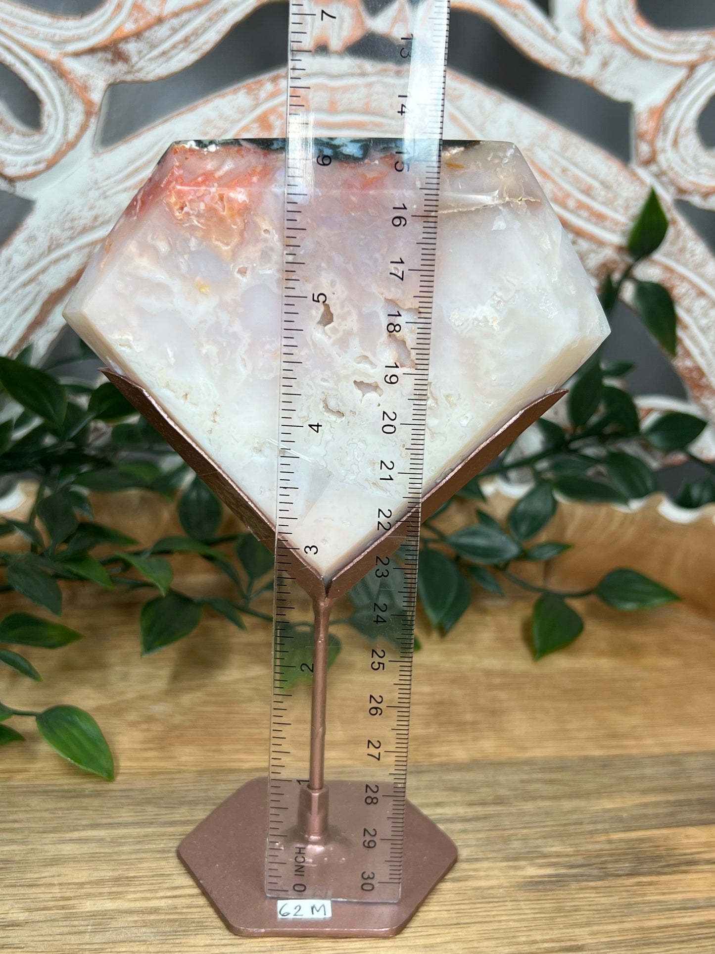 Rainbow Plume Agate Diamond