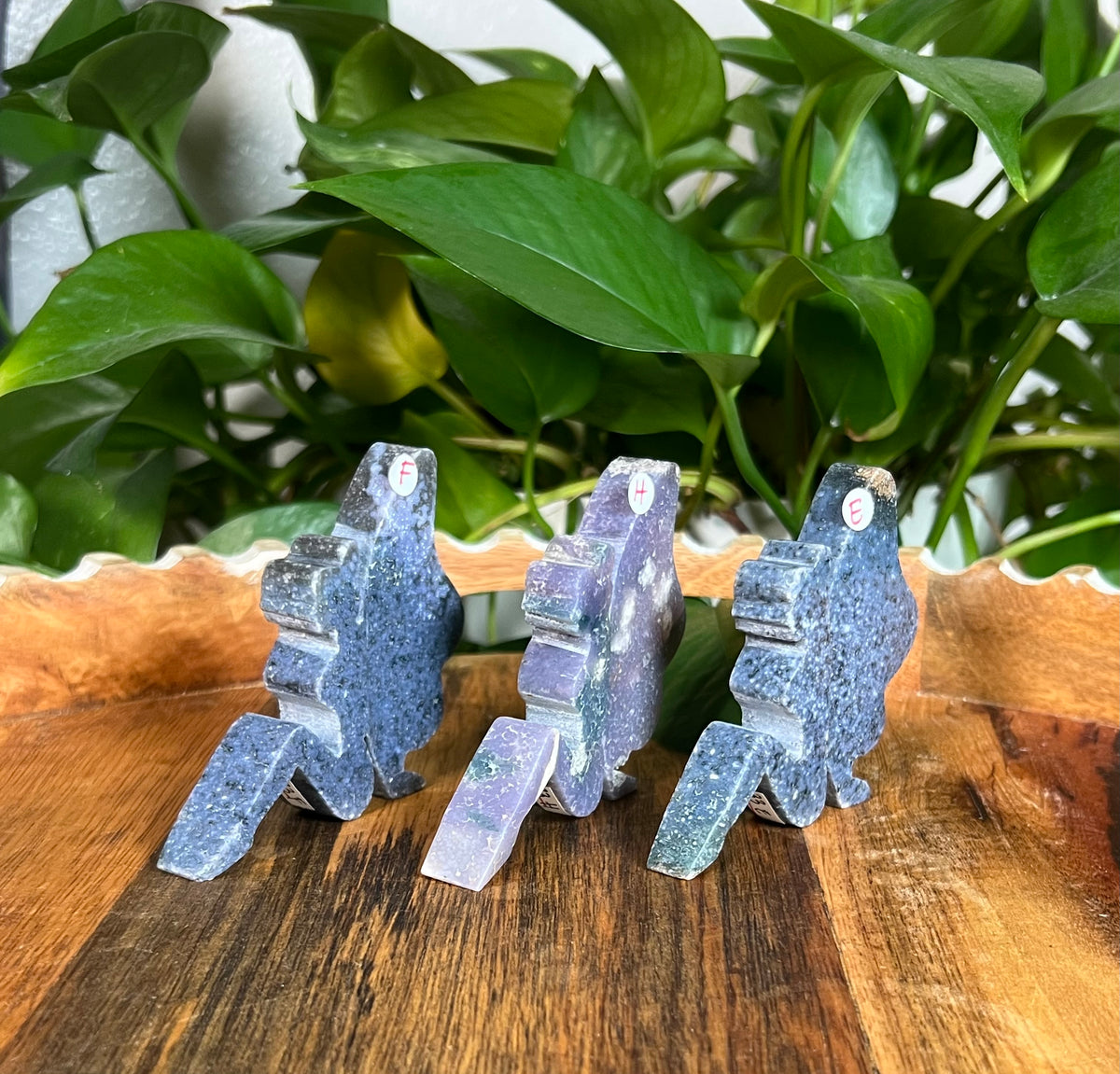 Grape Agate Pixie Fairies
