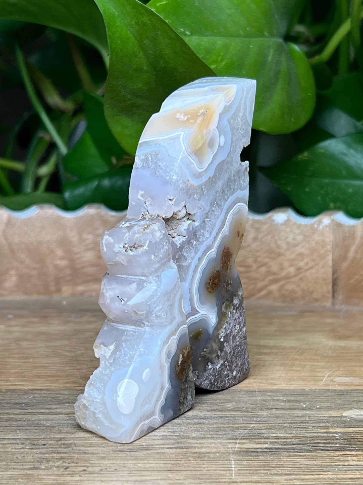 Scenic Moss Agate Fairy