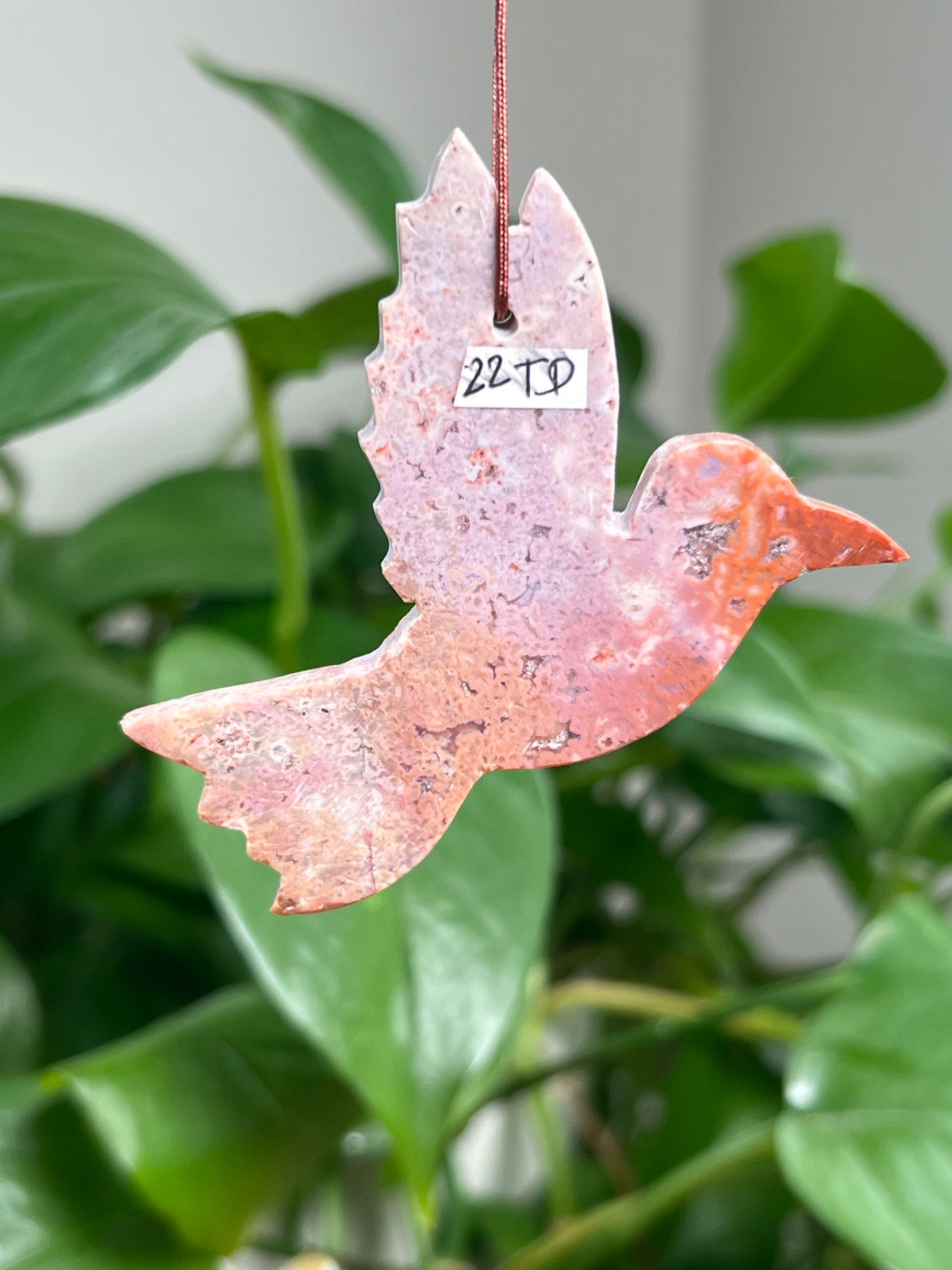 Carnelian Ornament Hummingbird: TD