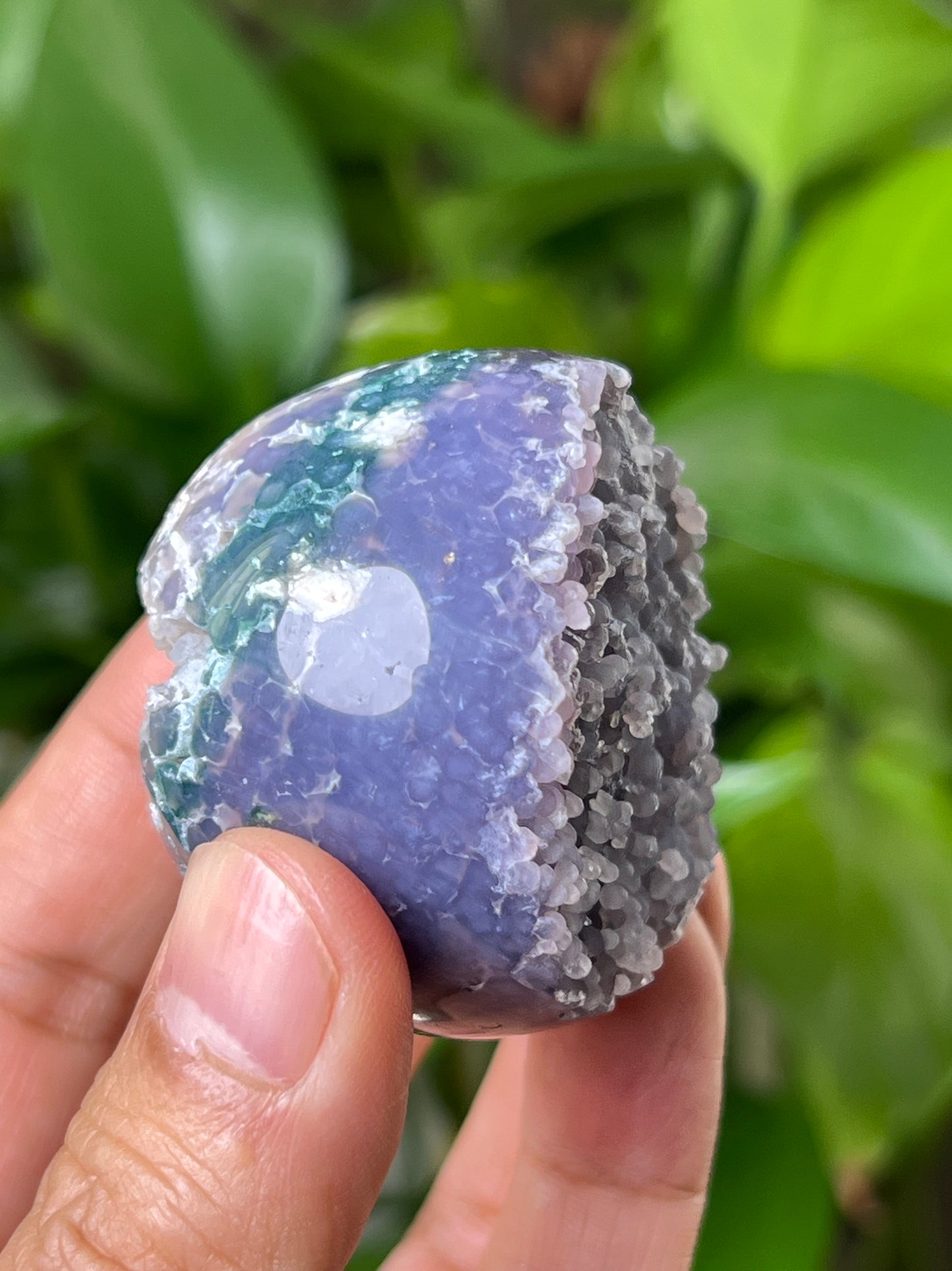 Grape Agate Sphere