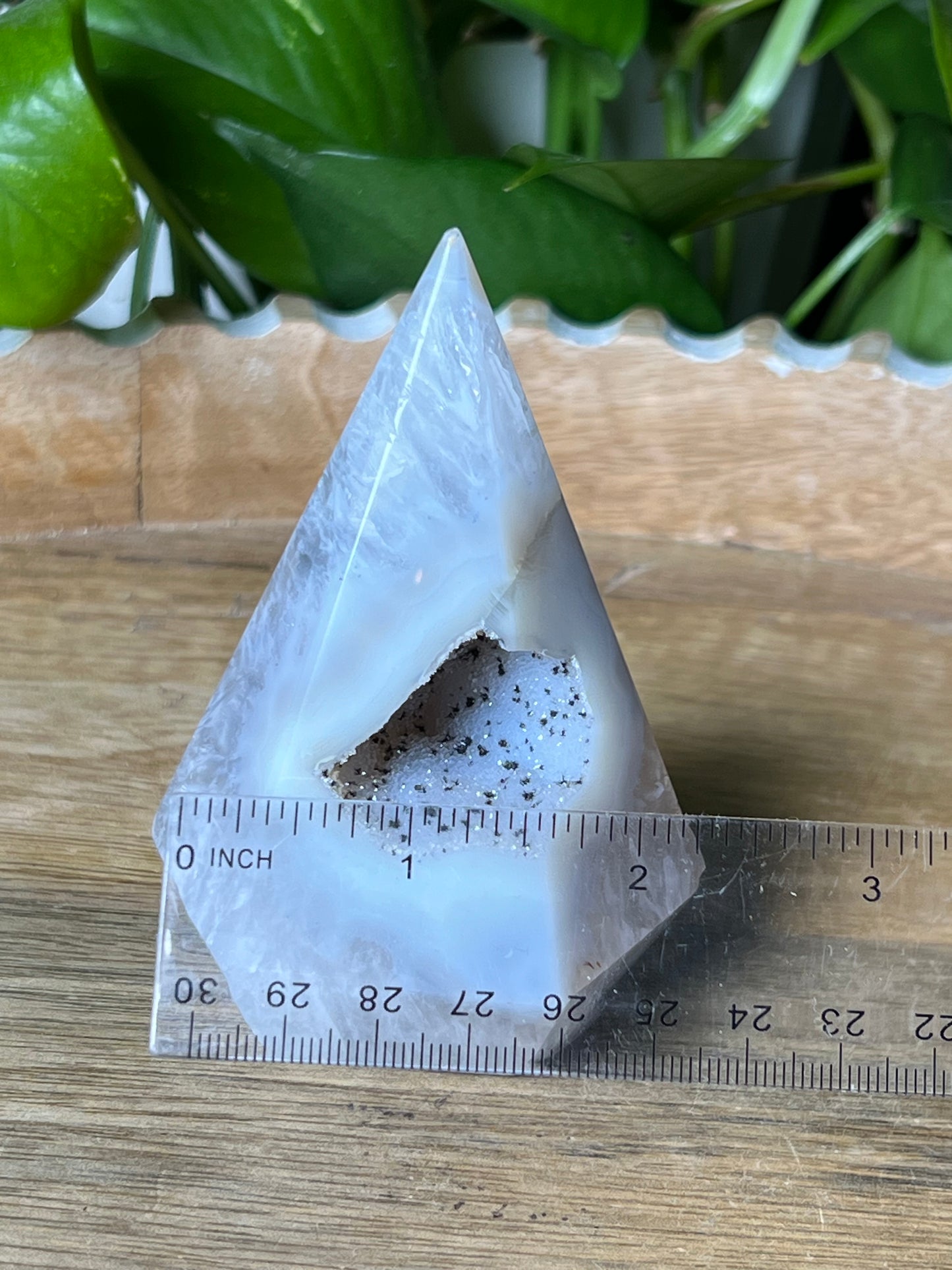 Brazilian Druzy Agate Diamond